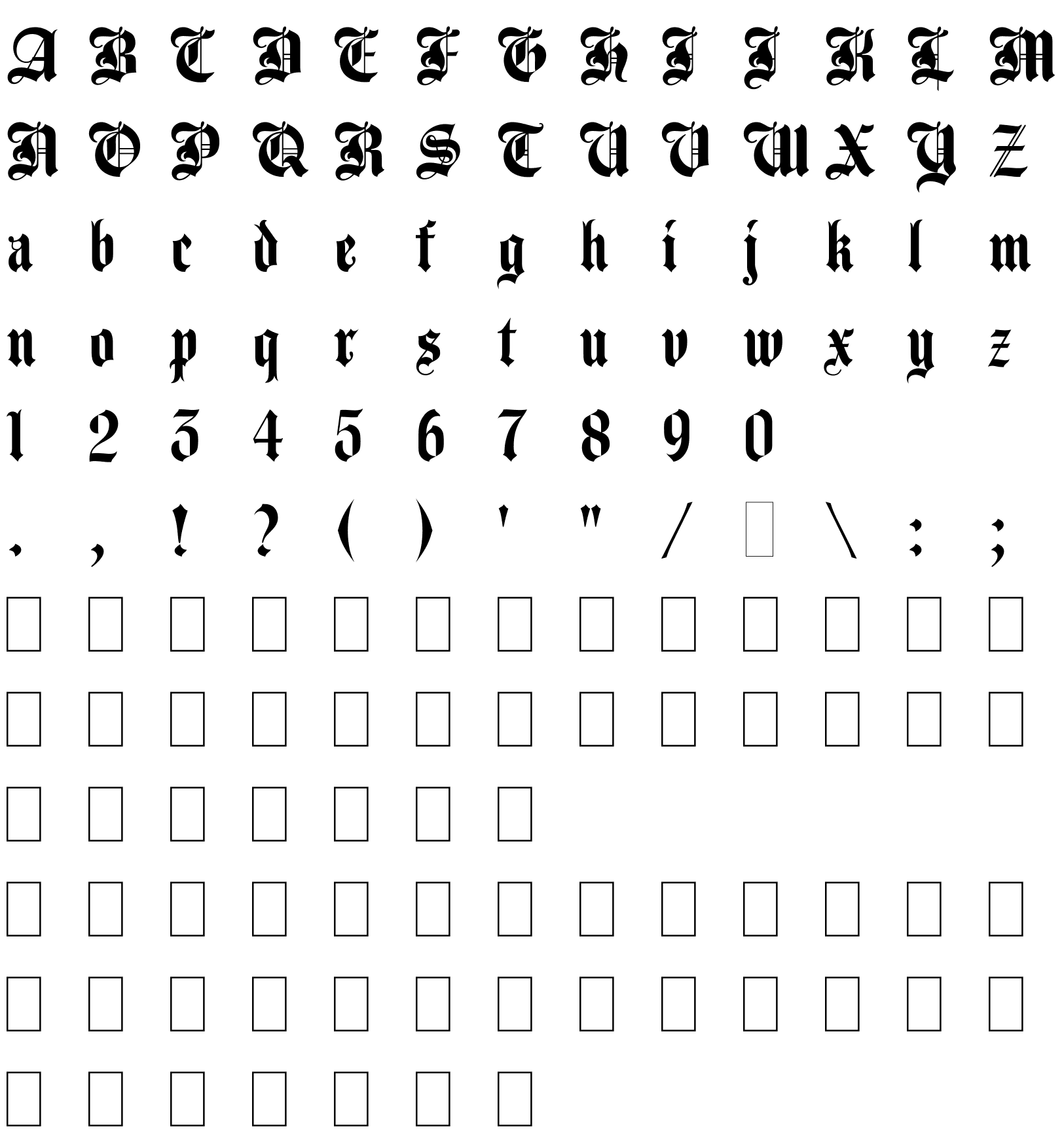 Шрифт Agincourt LET Plain:1.0