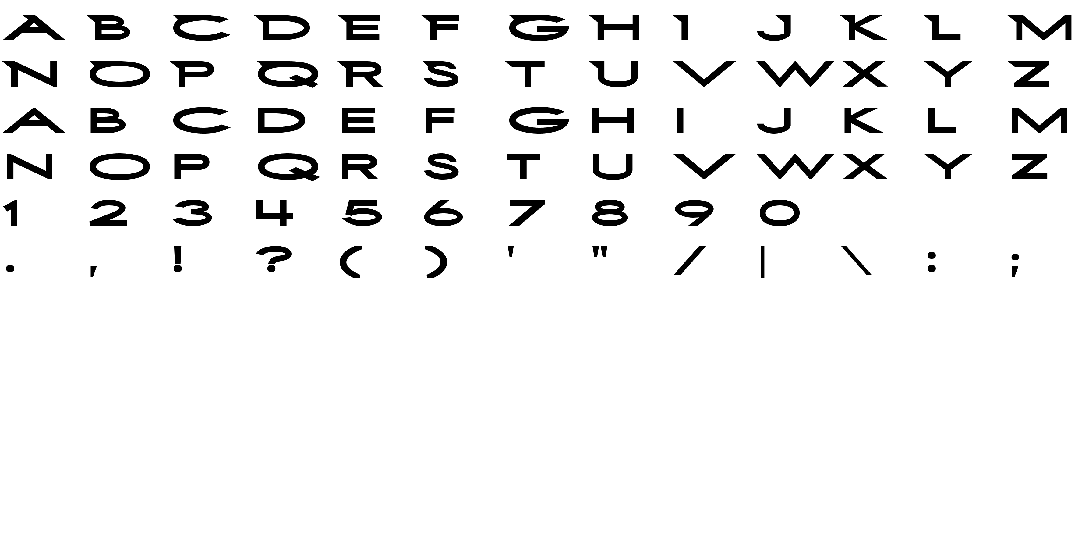 Шрифт First Blind 2