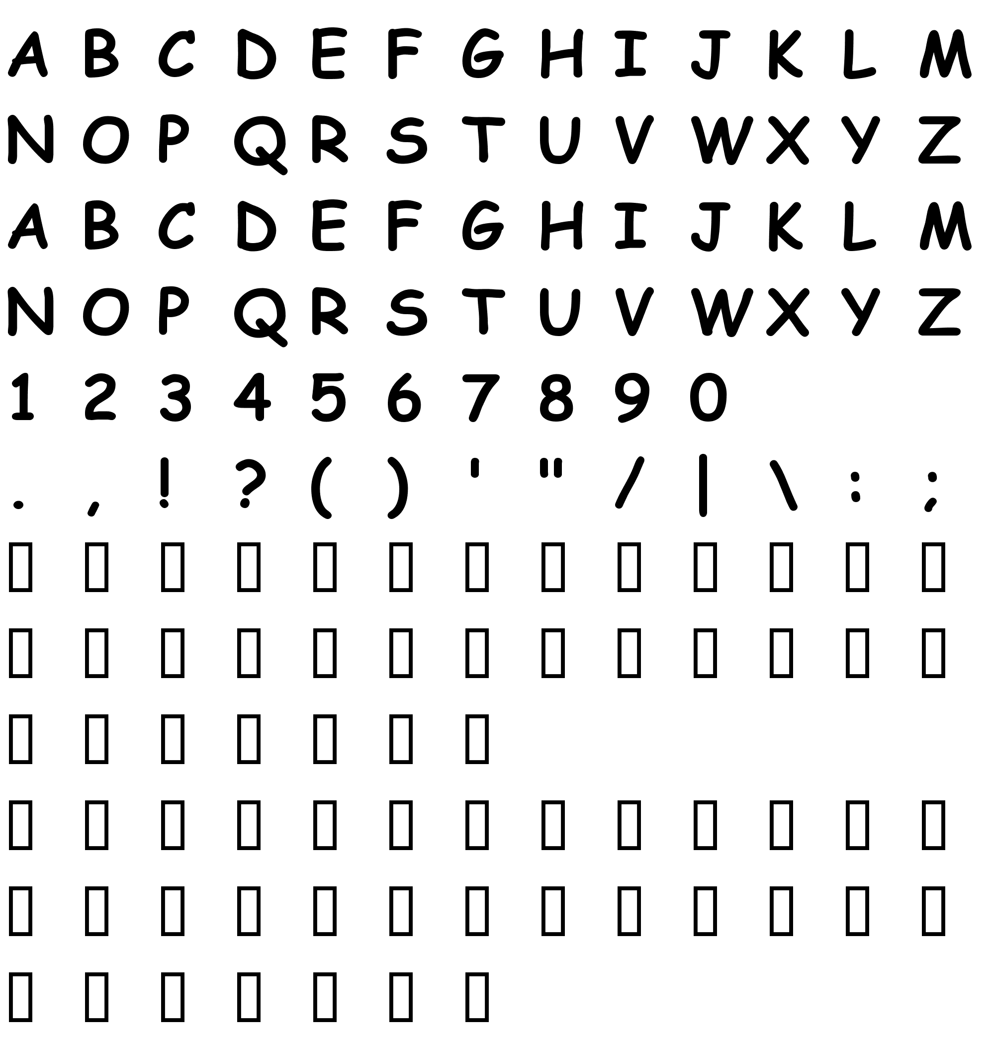 Шрифт HVD Comix Regular Caps Pro