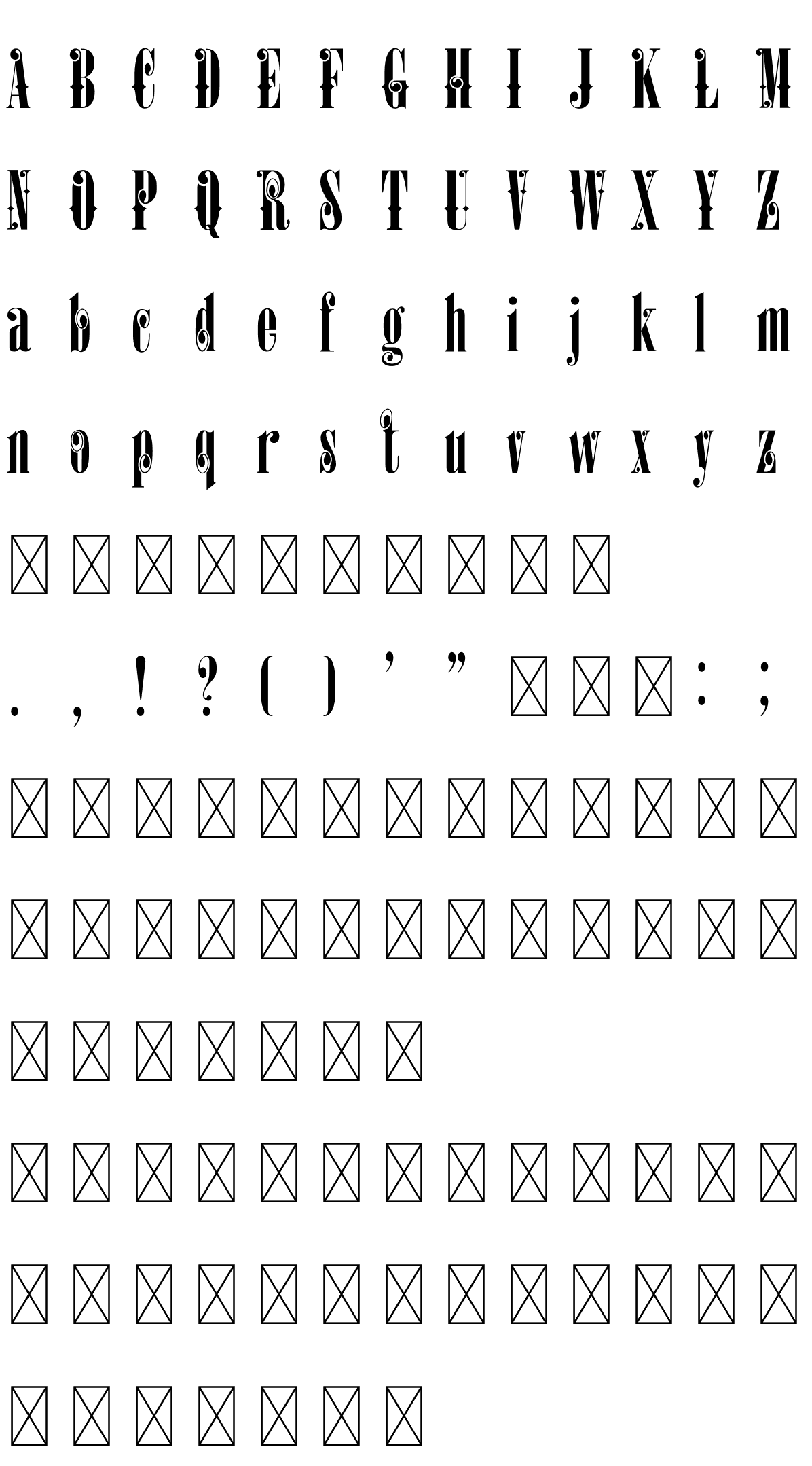 Шрифт Surabaya Demo