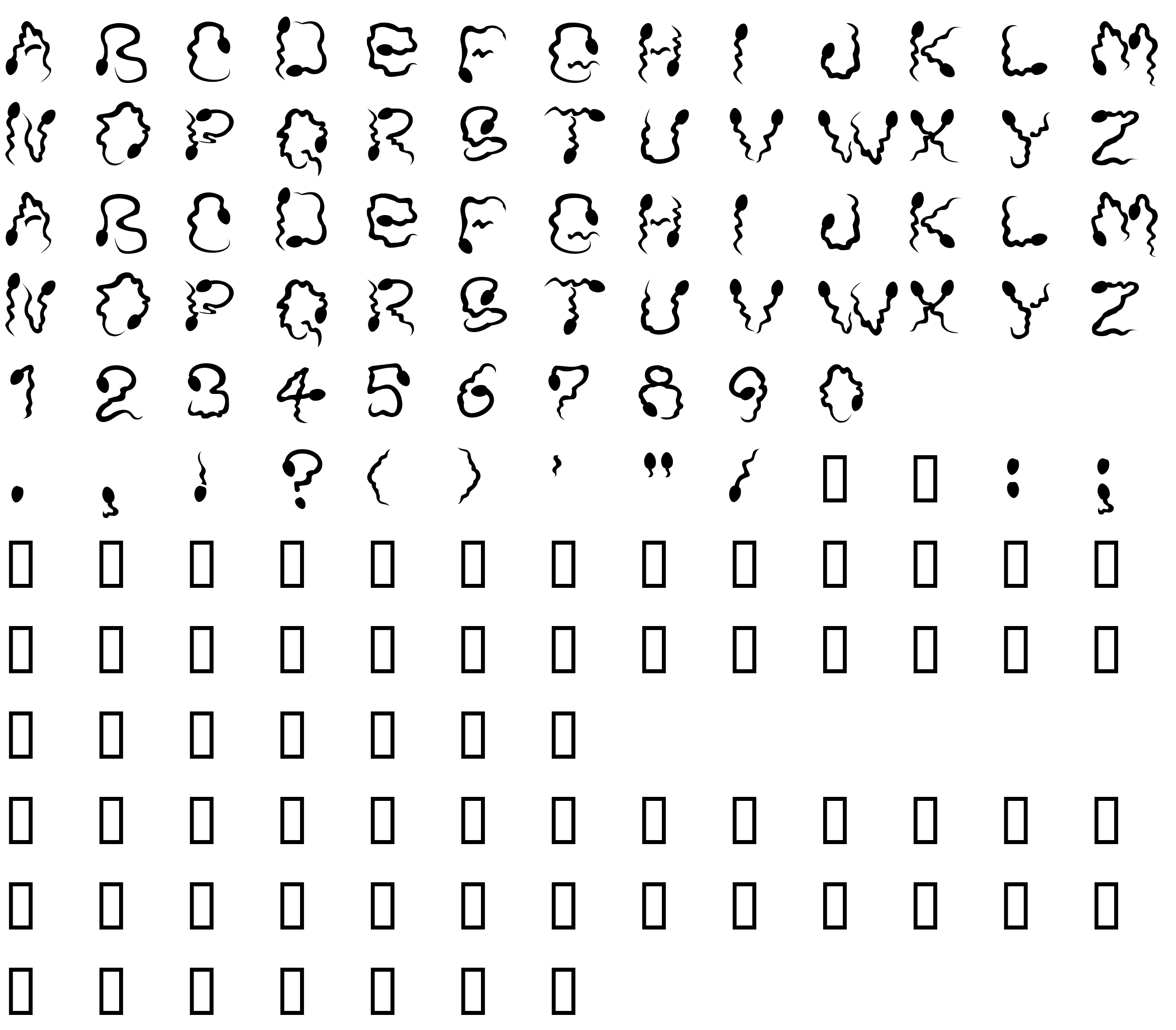 Шрифт Monica's Dress