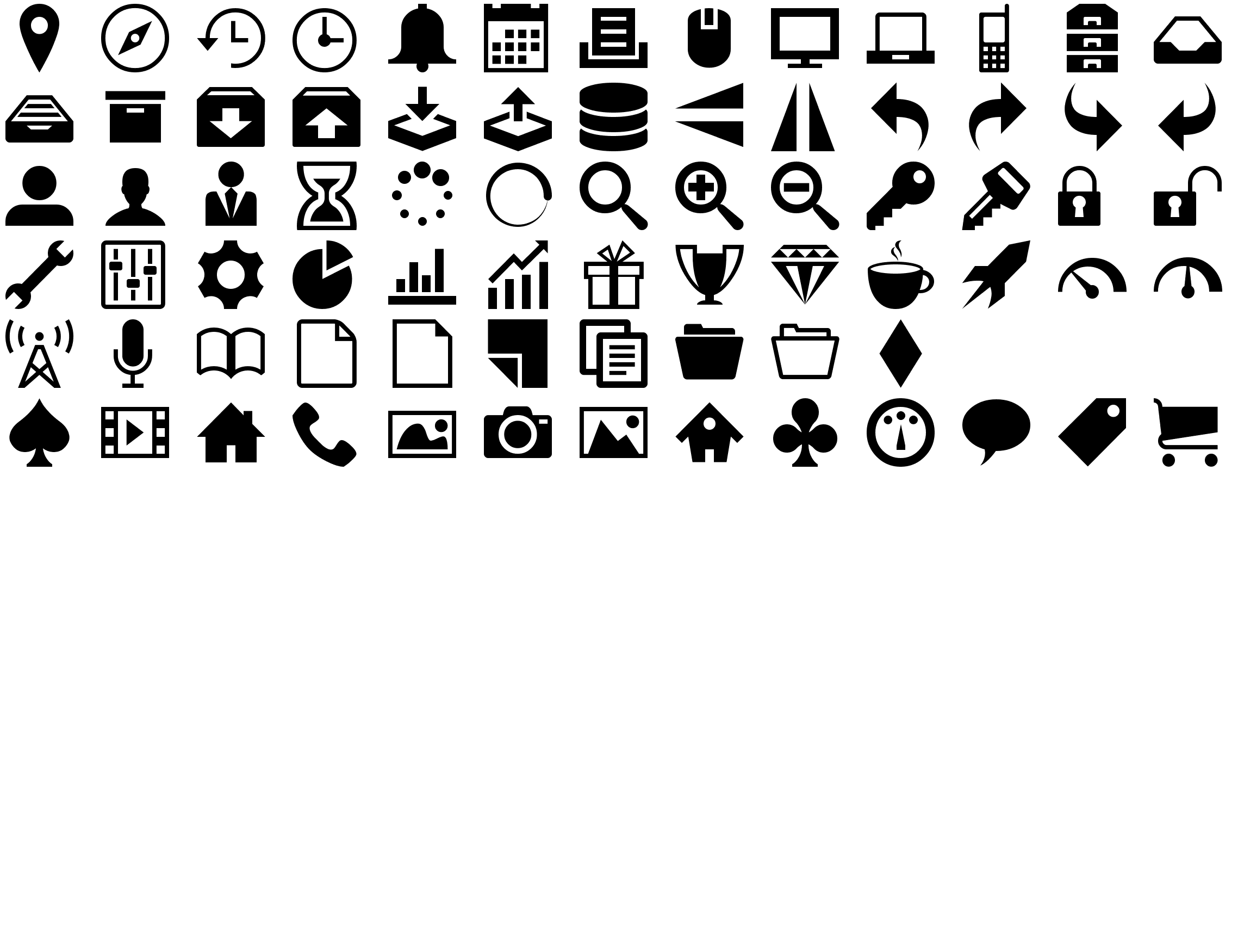 Шрифт icomoon-custom