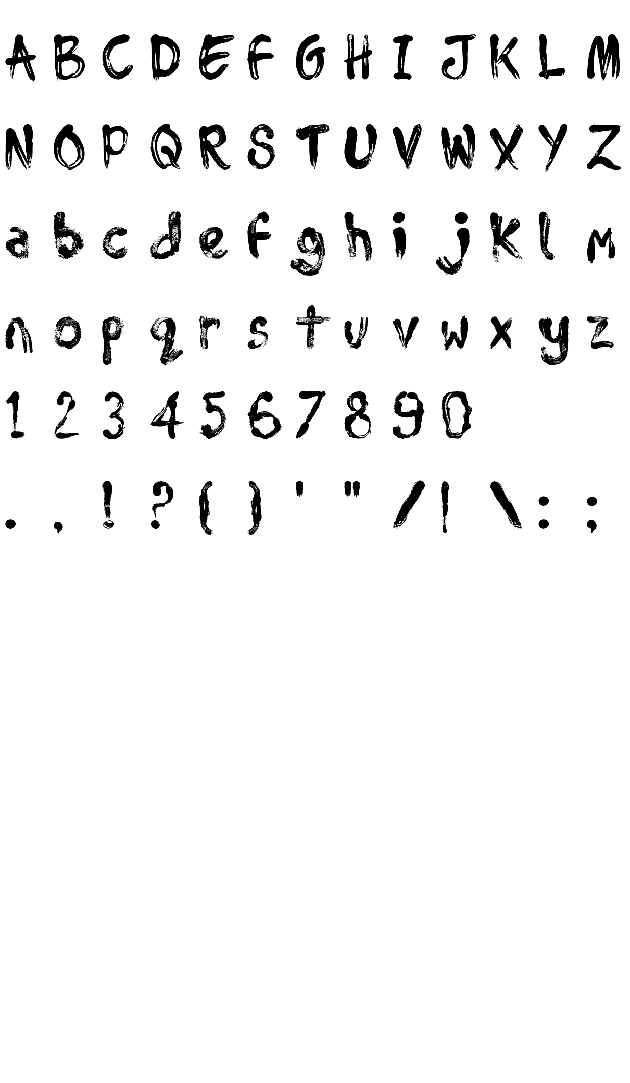 Шрифт Tajamuka Script