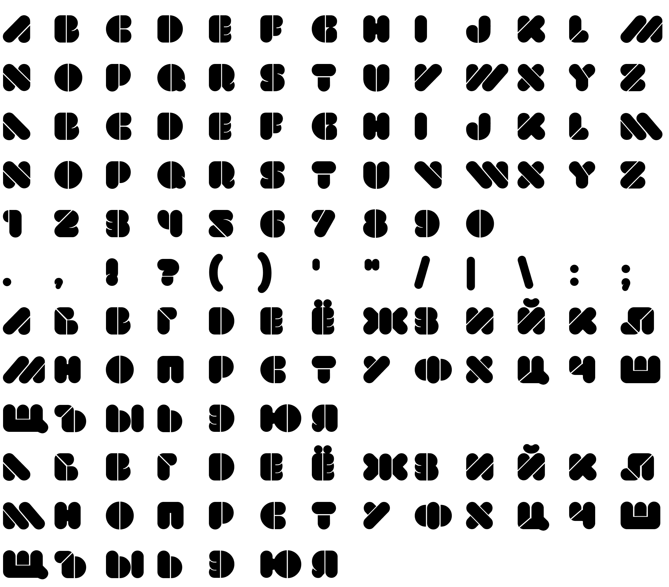 Шрифт VAL Stencil cyr-lat Bold