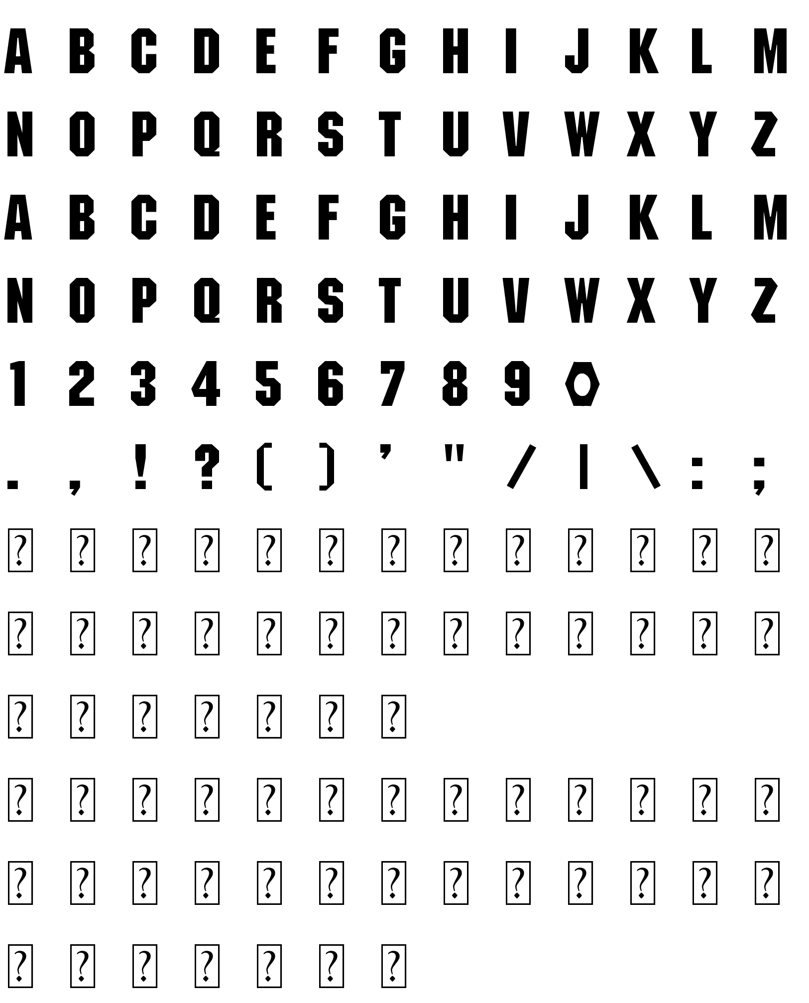 Шрифт Photoshop Boruto