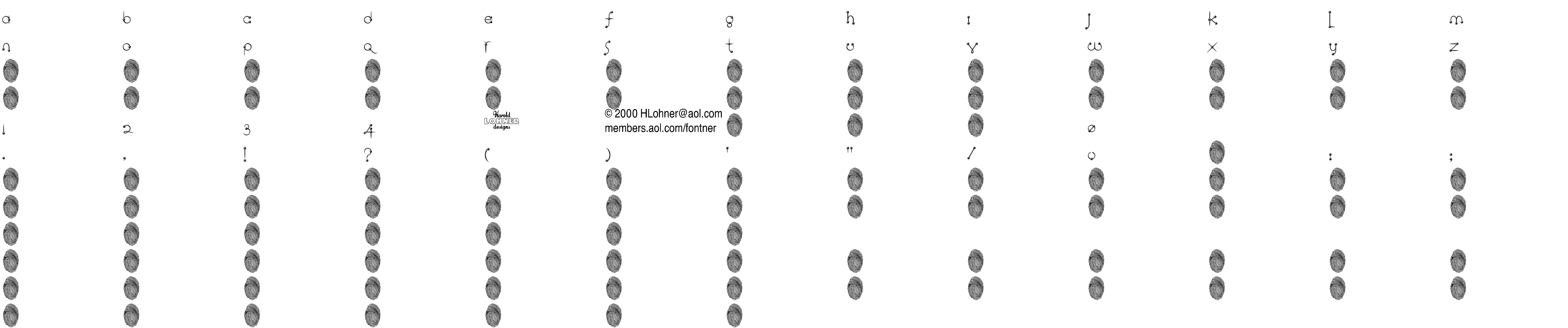 Шрифт ringpin trial version