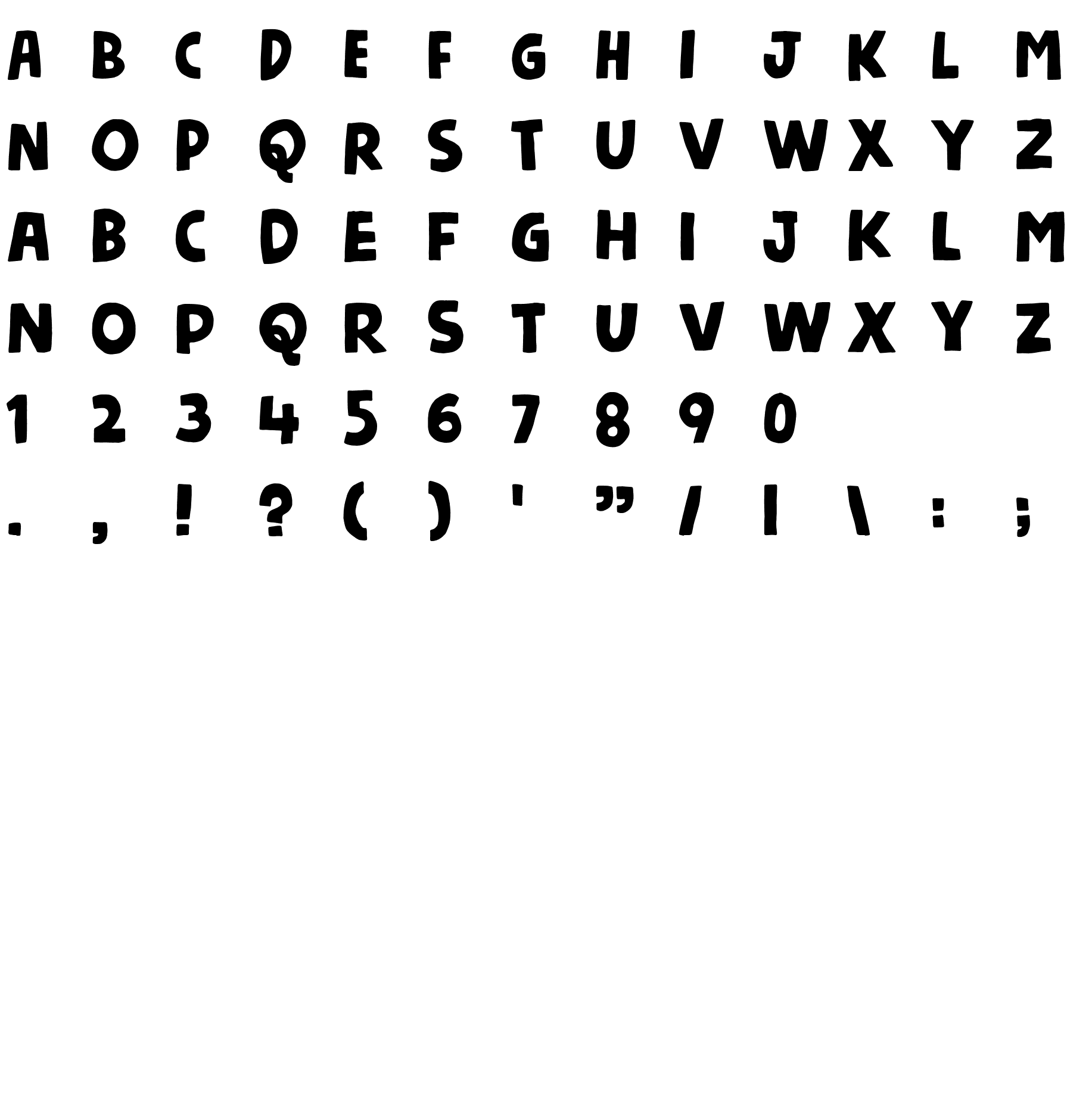 Шрифт NicknameDEMO