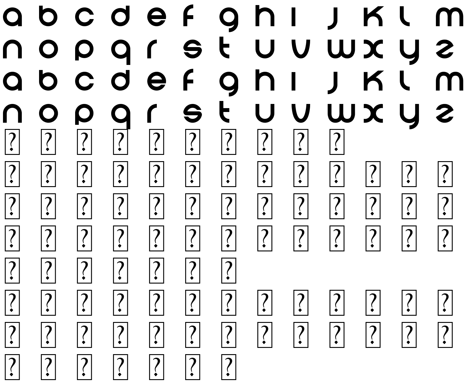 Шрифт Debiloide