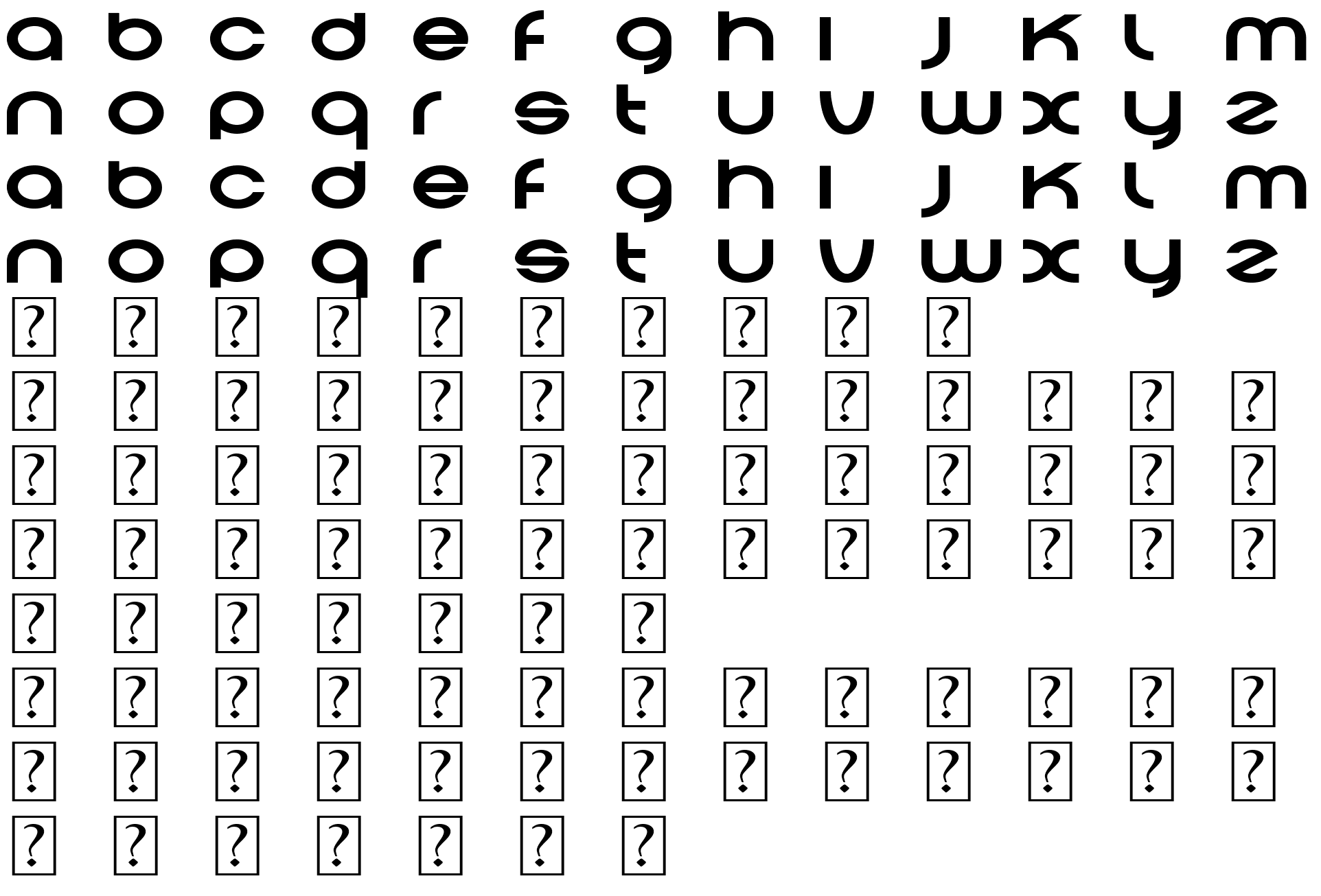 Шрифт Debiloide Italic