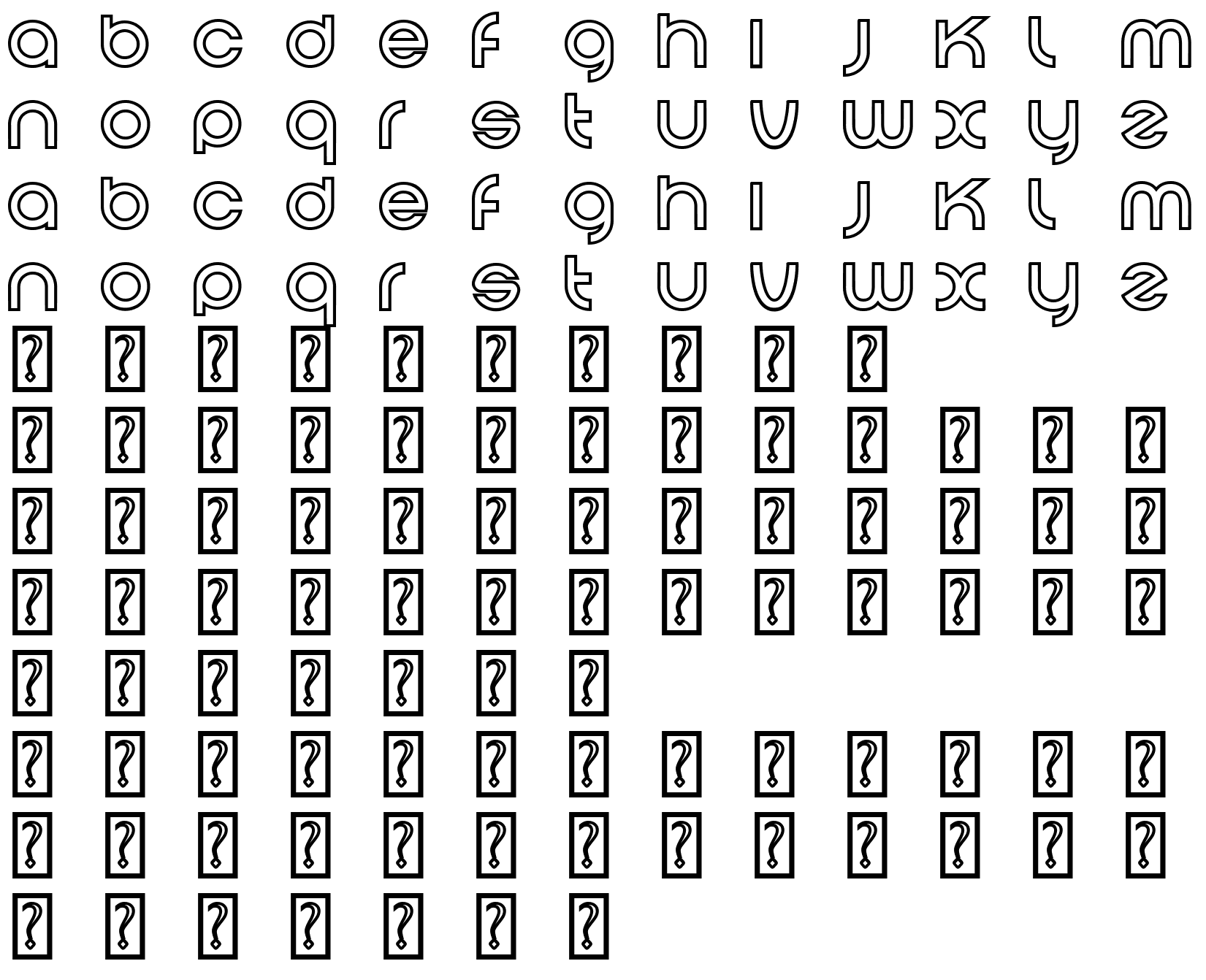 Шрифт Debiloide Italic Tracked