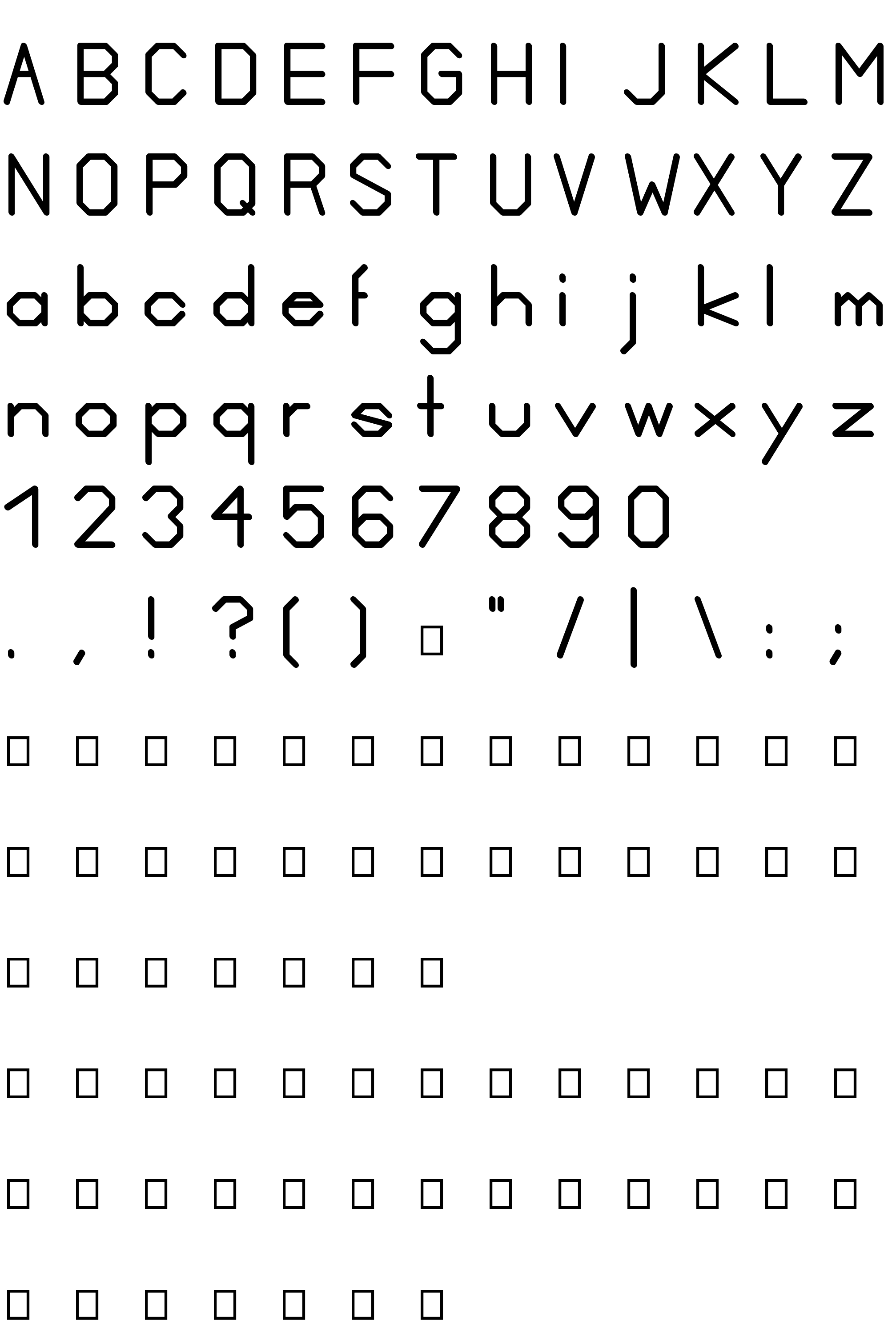 Шрифт Angled Mont