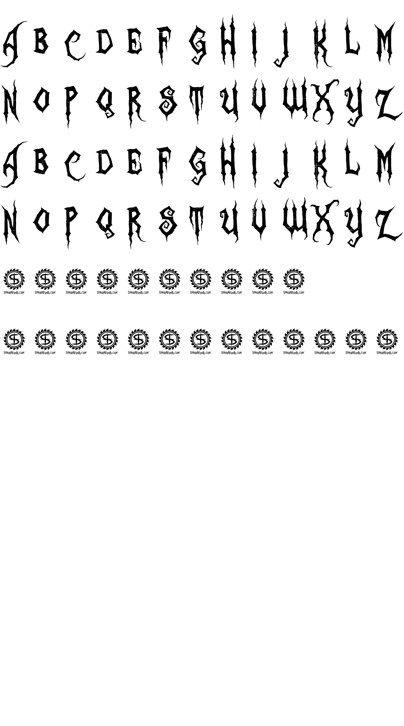 Шрифт Zombie Holocaust