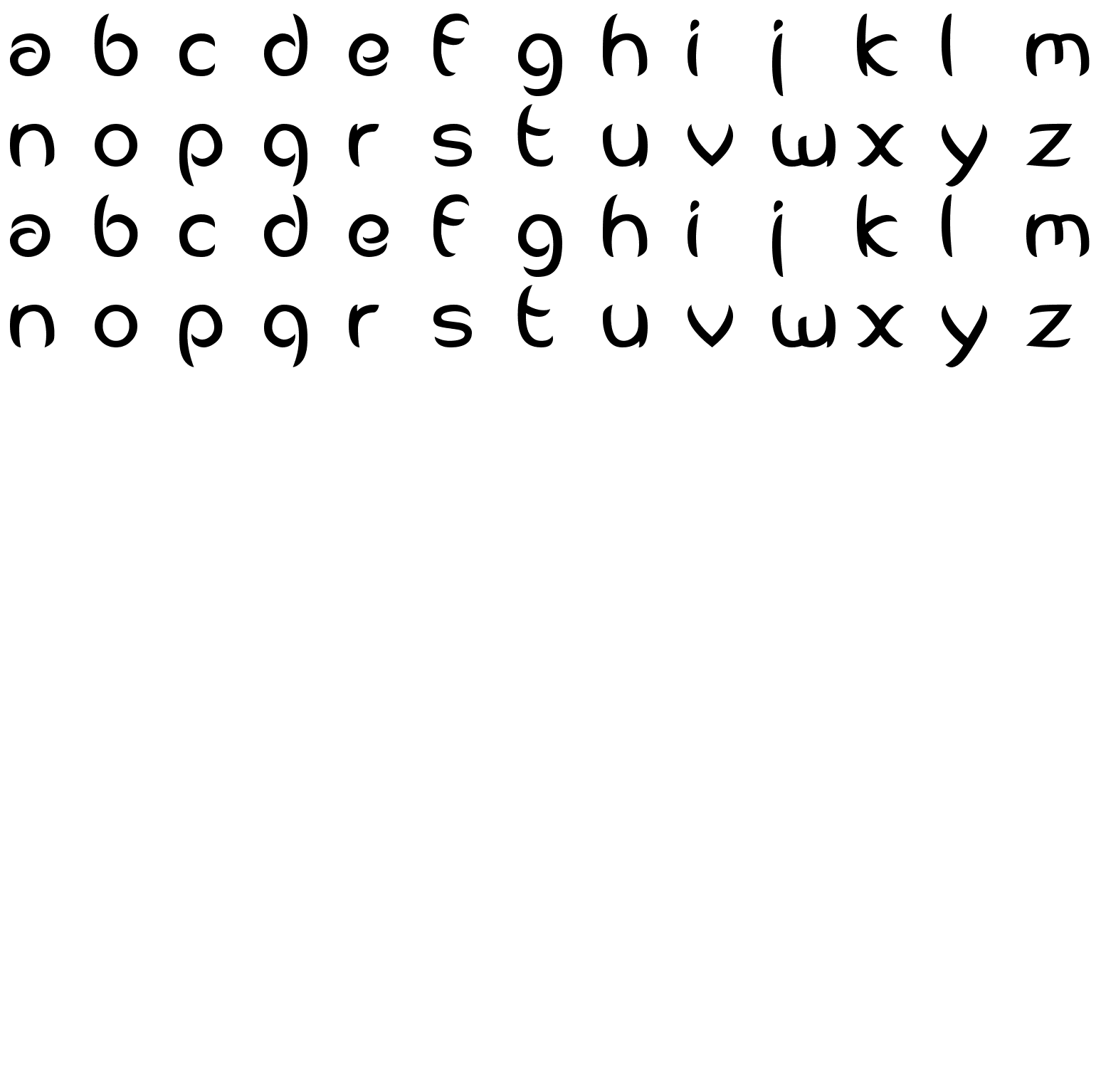 Шрифт Logobloqo2