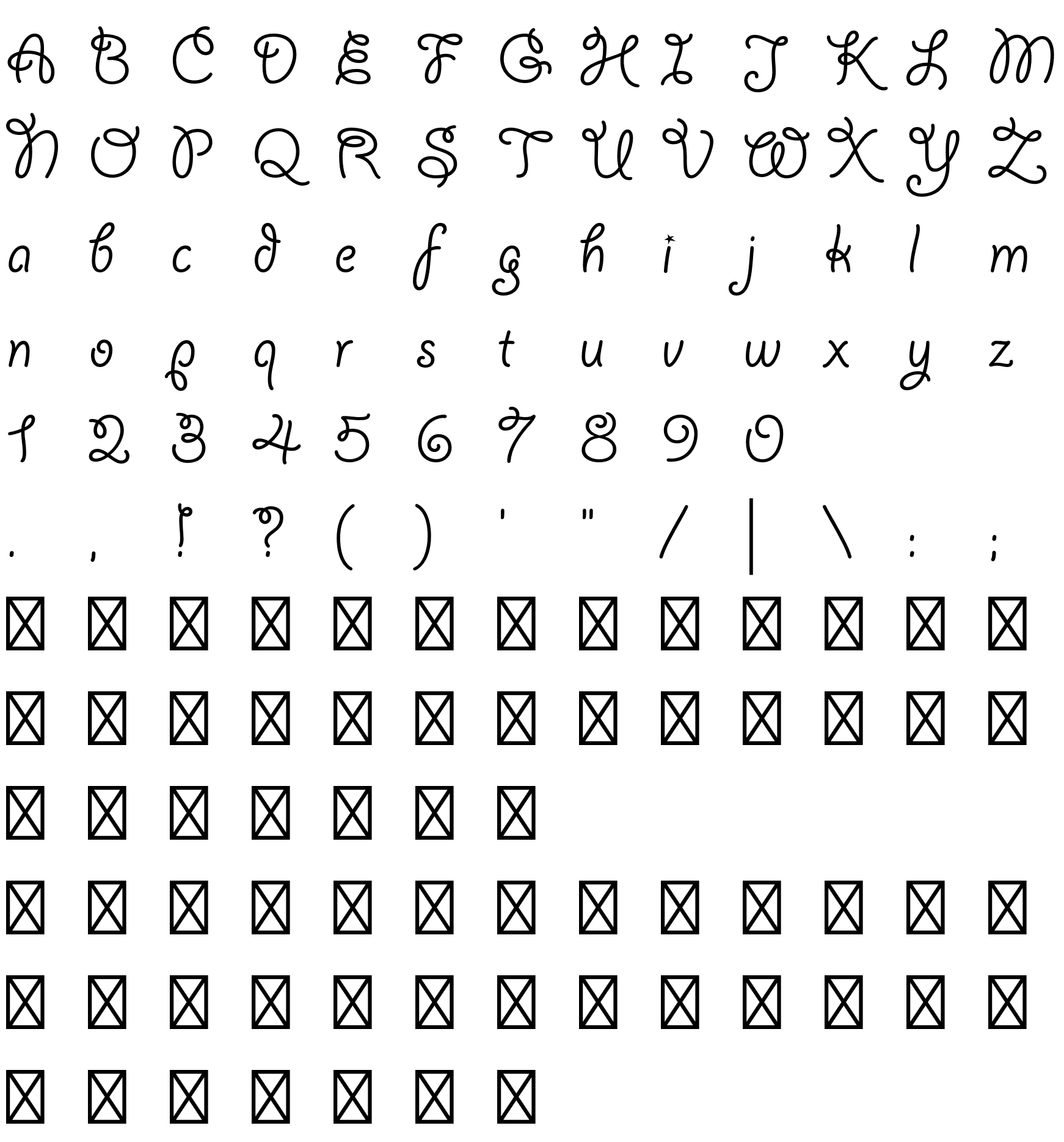 Шрифт GiddyupStd