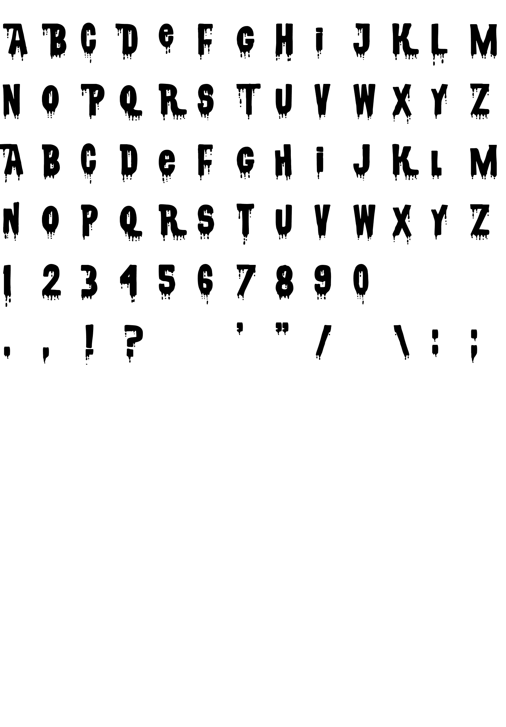 Шрифт CSNPWDT NFI