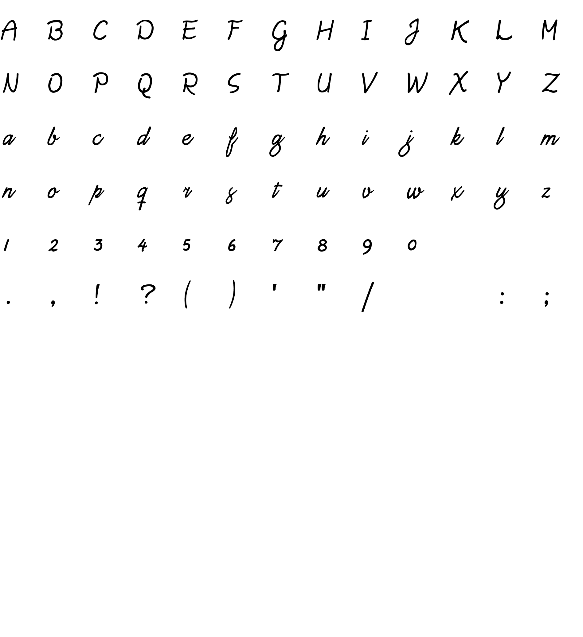 Шрифт Daisy Script