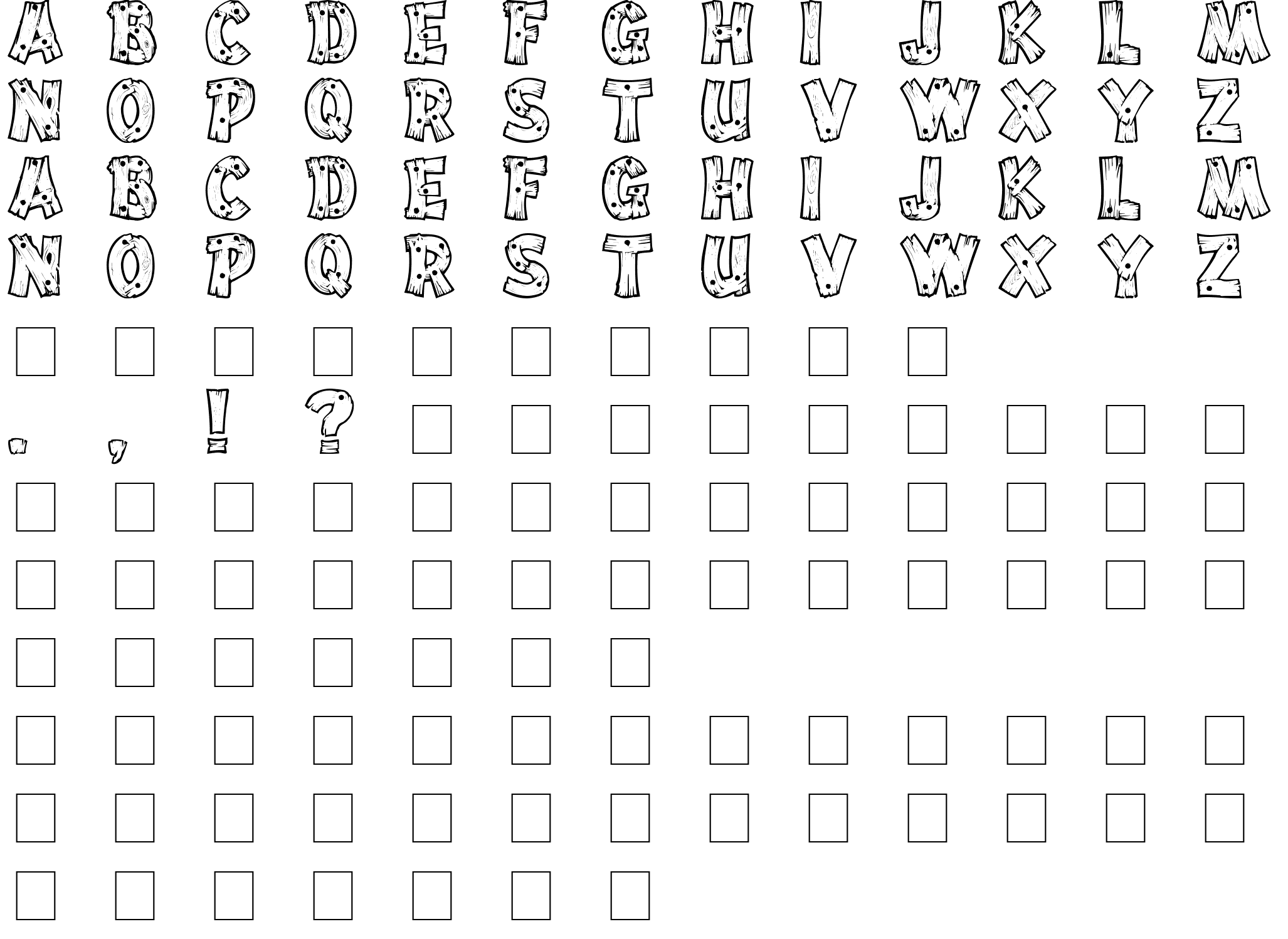 Шрифт DriftType