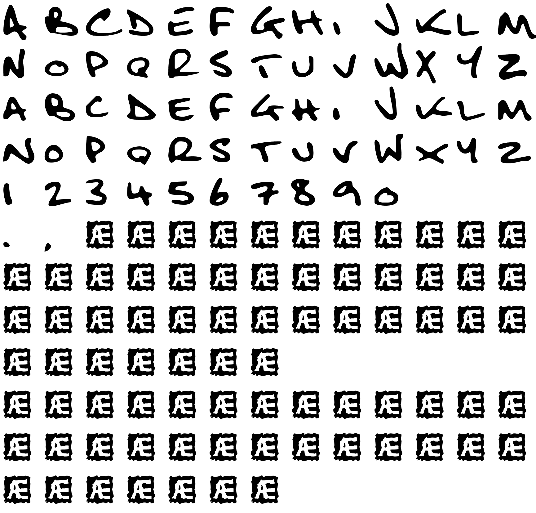 Шрифт Fatboy Slim BLTC (BRK)