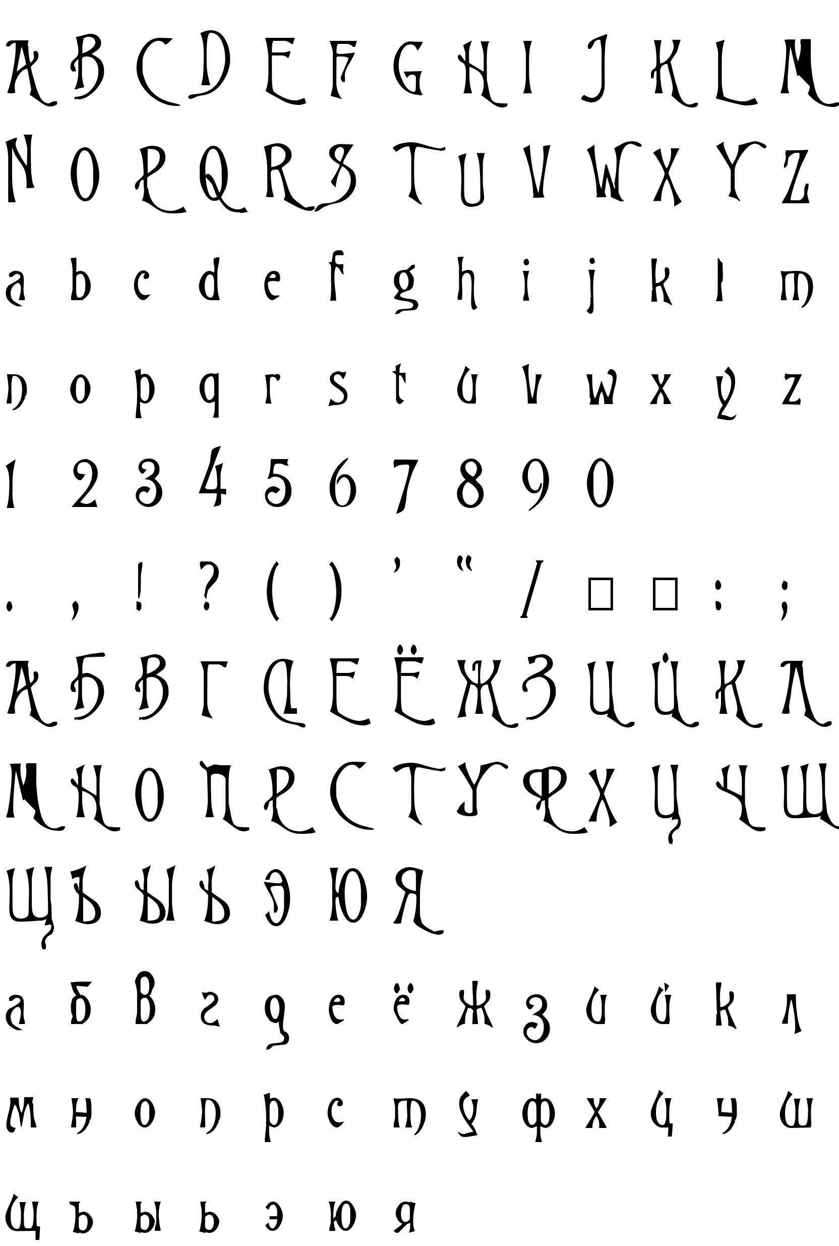 Шрифт FK Goodfellow