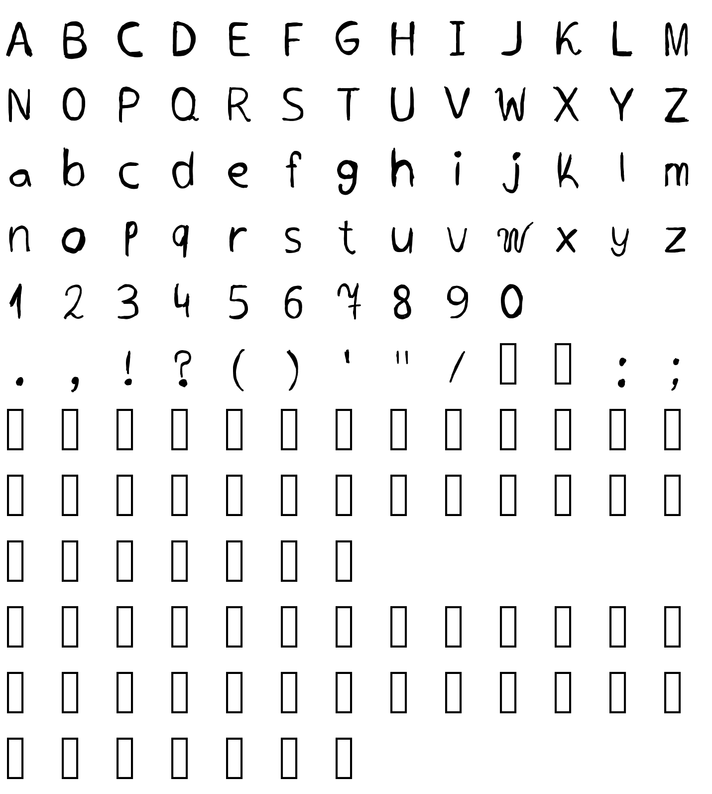 Шрифт BSD_GROUP 1