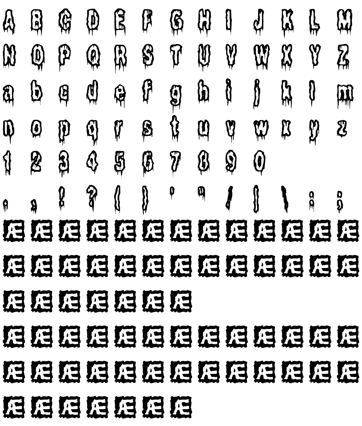 Шрифт It Lives In The Swamp (BRK)