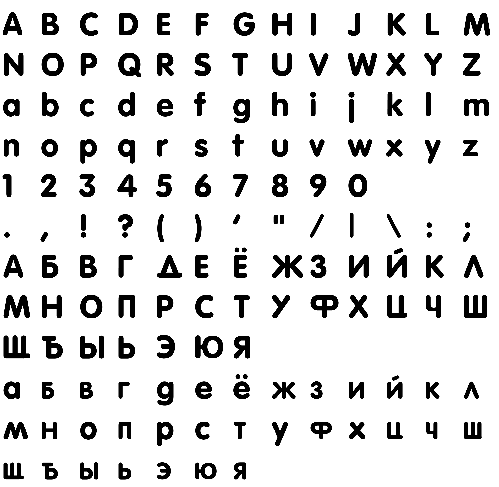 Шрифт Vogue Cyr [Rus by me] Bold