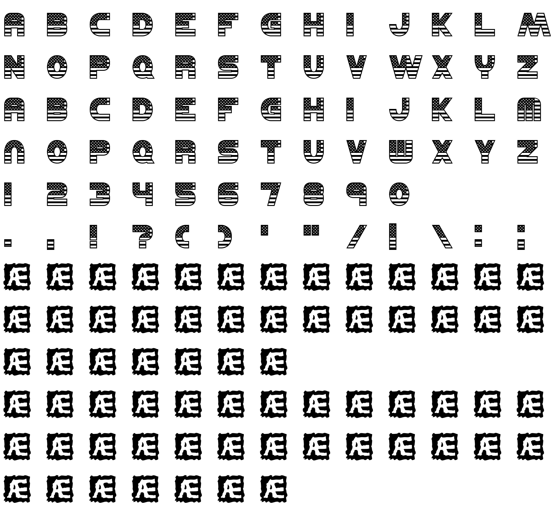 Шрифт UNITED BRK