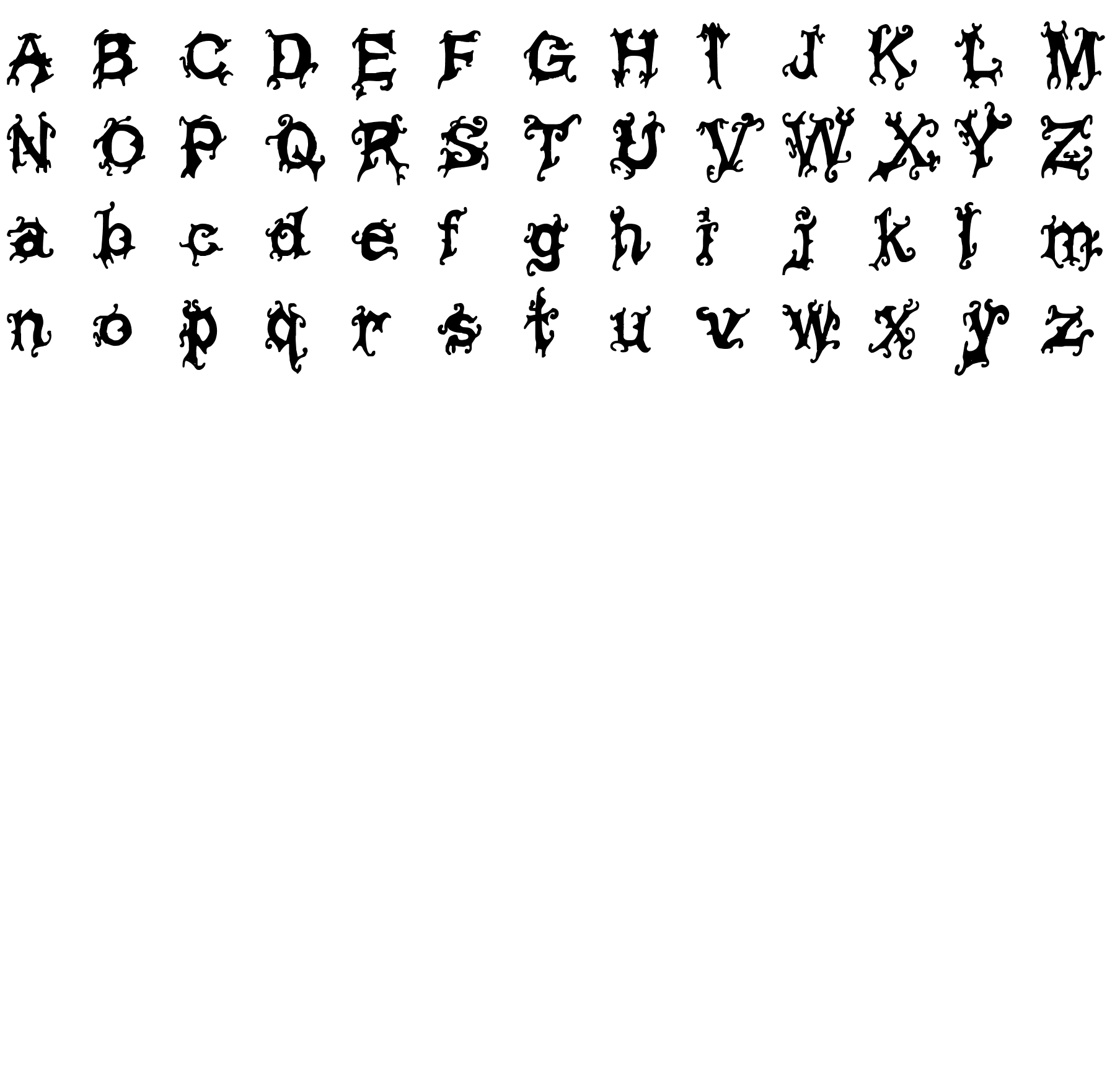 Шрифт Viney TimesRegular