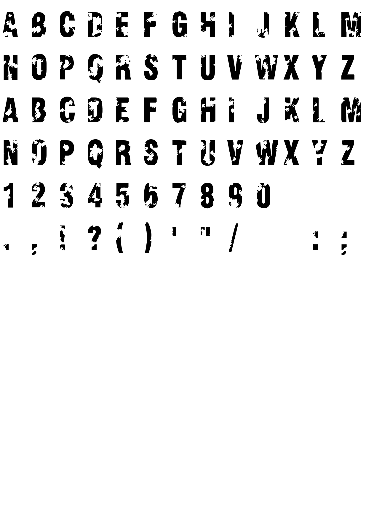 Шрифт Viva Allende