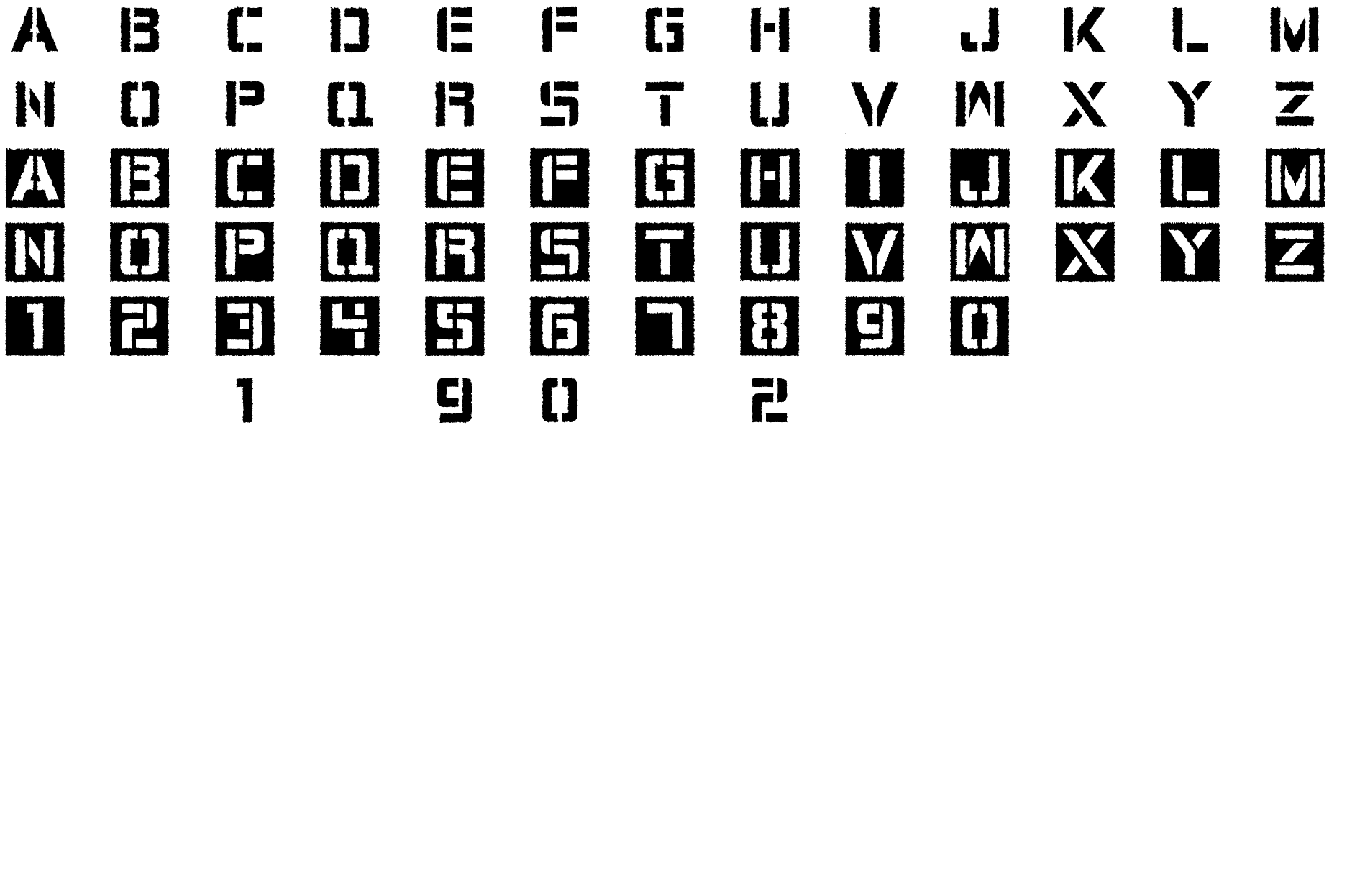 Шрифт Cargo Bay