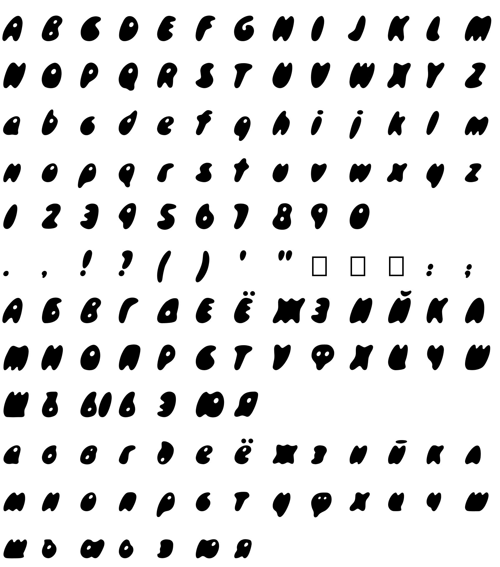 Шрифт Skidoos Cyr Italic