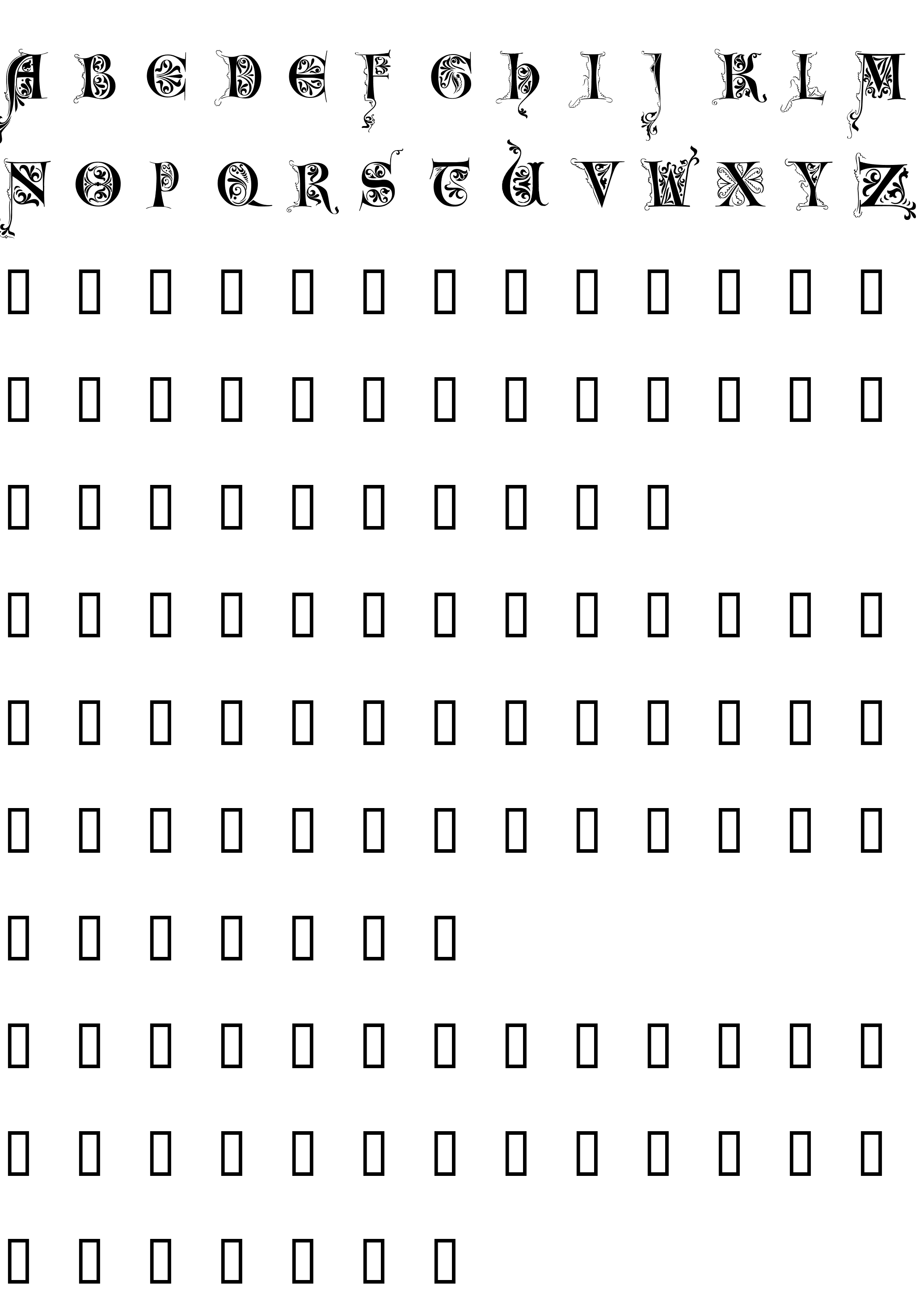 Шрифт LimeGloryCaps