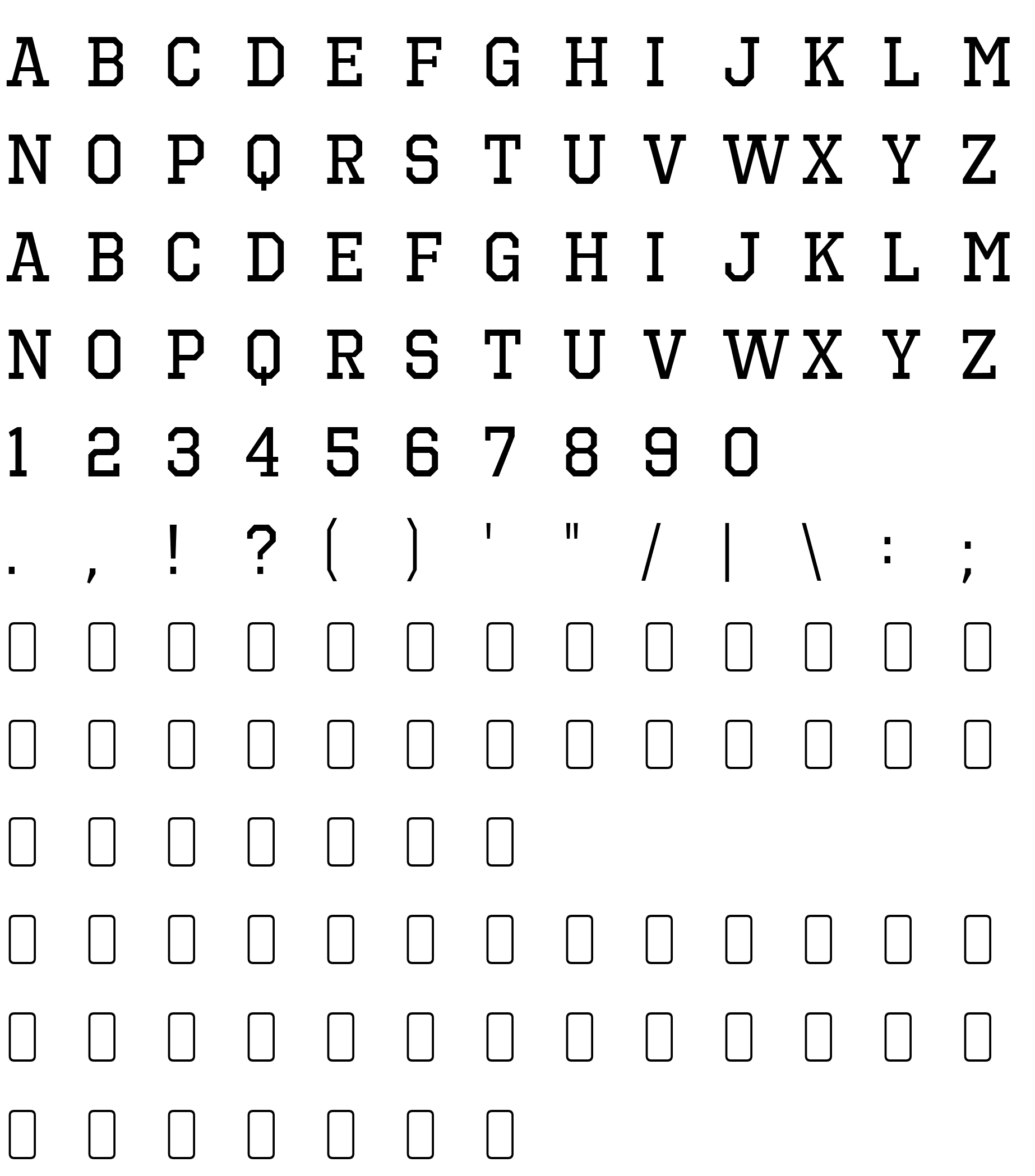 Шрифт Octin Sports Free