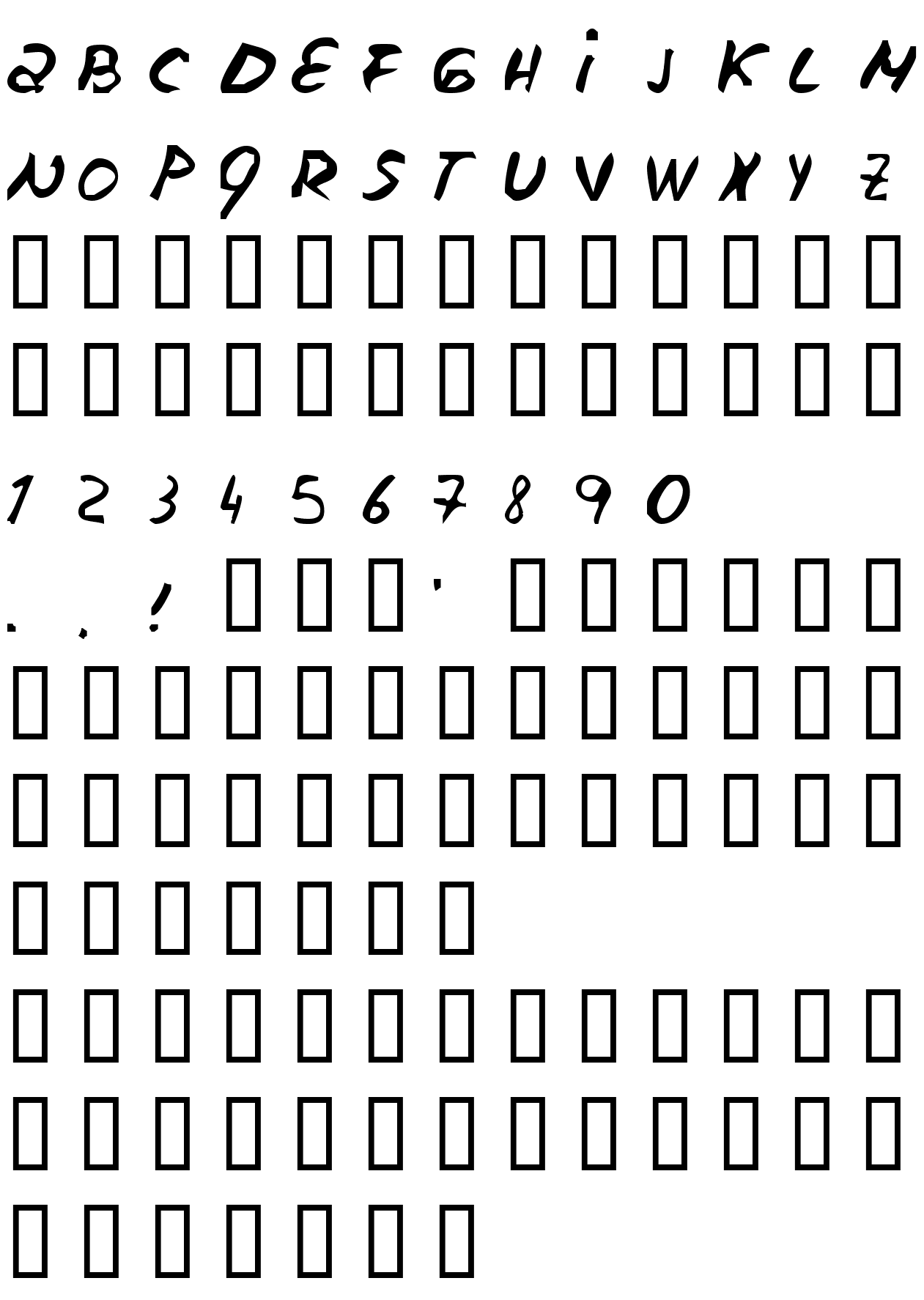 Шрифт escudillers