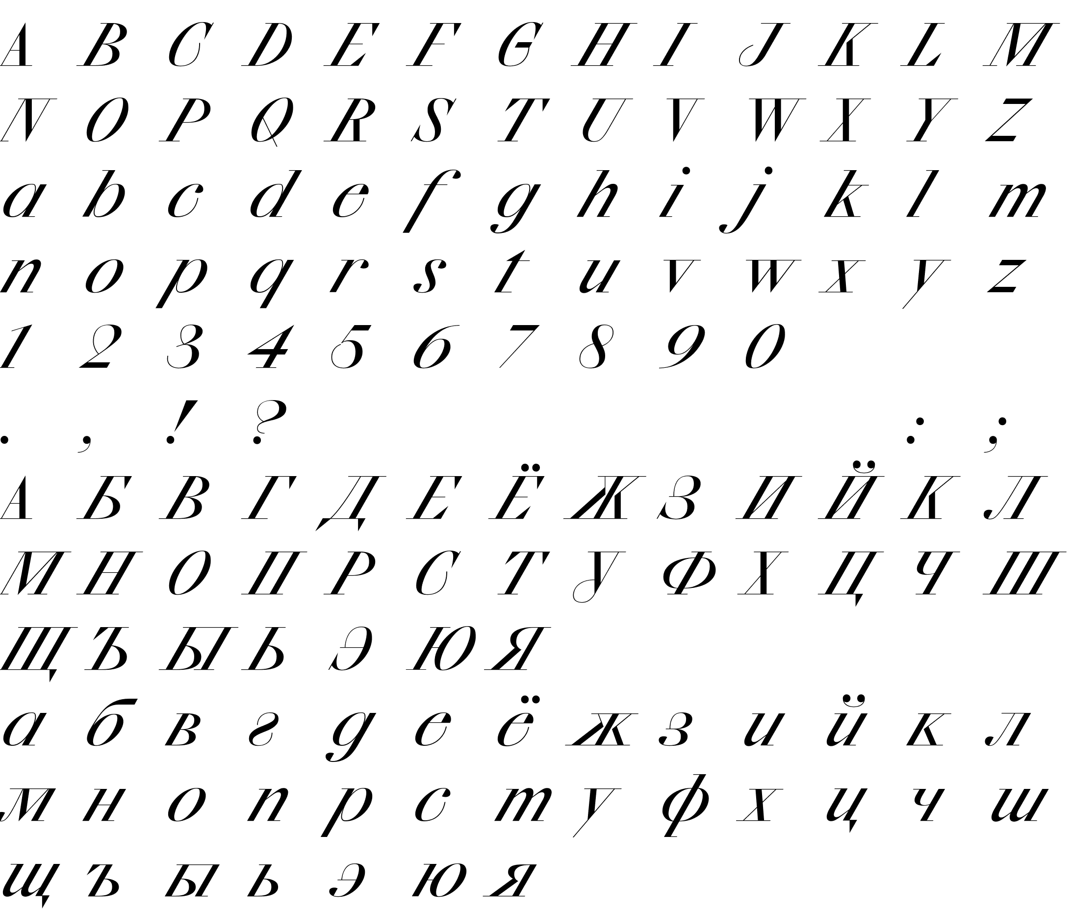 Шрифт CSTM Xprmntl 02 Italic Italic