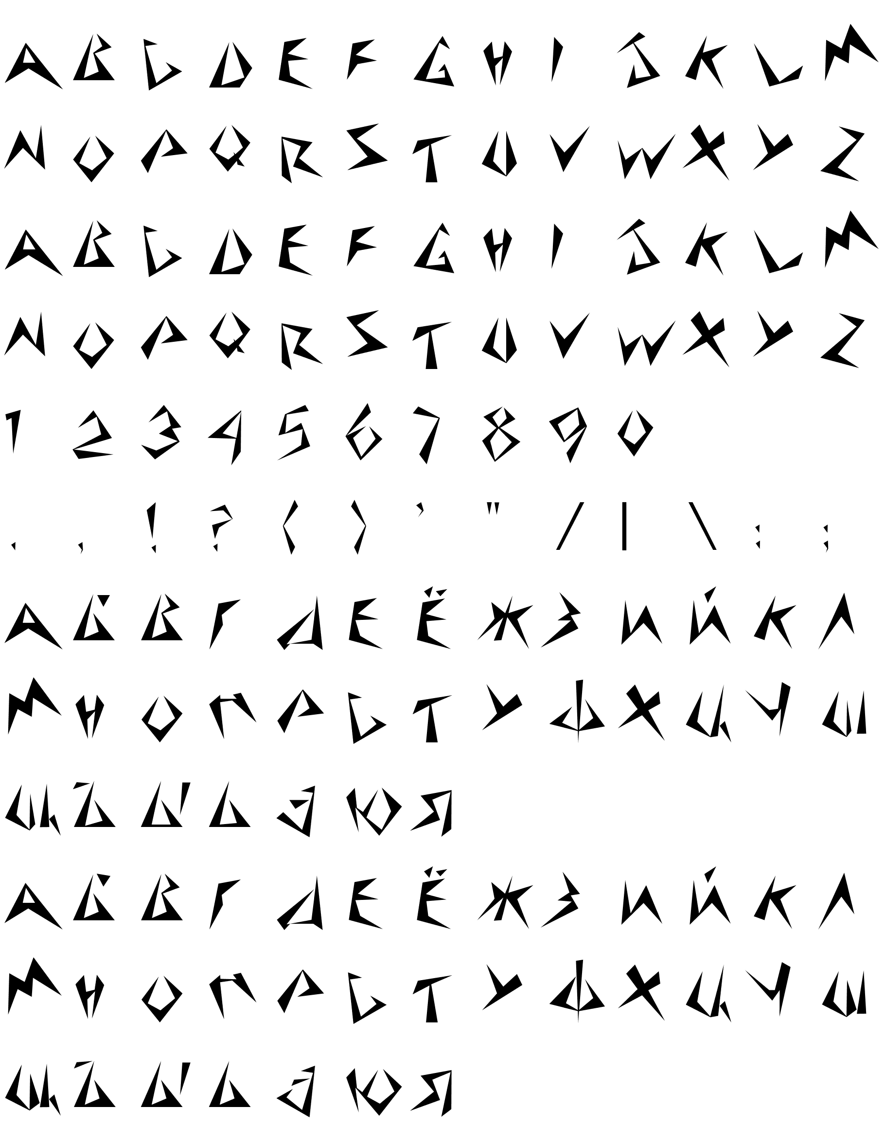 Шрифт BeeBopp TYGRA