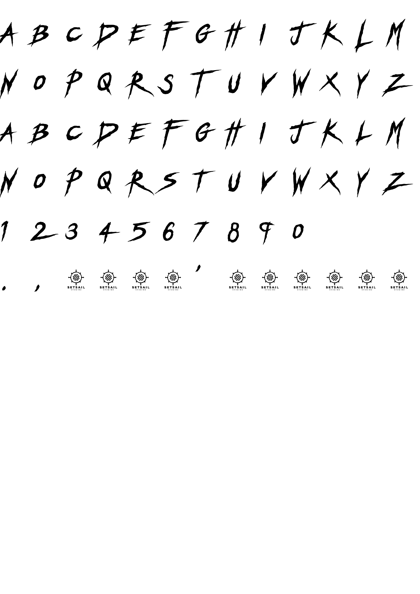 Шрифт Lord Zero