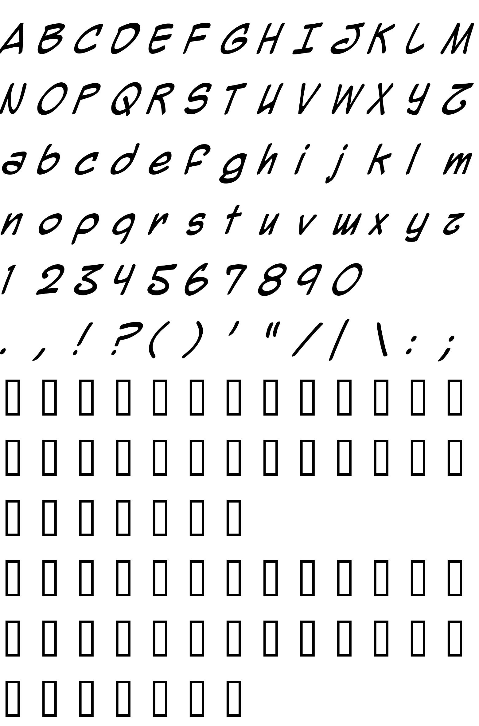 Шрифт Mighty Zeo Italic