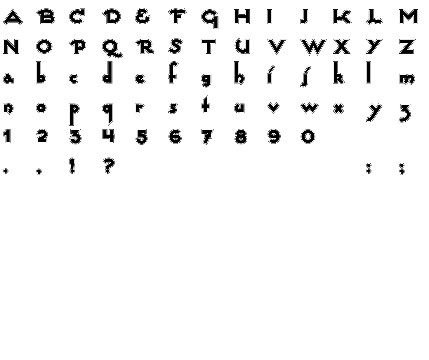 Шрифт CaptainSwabby