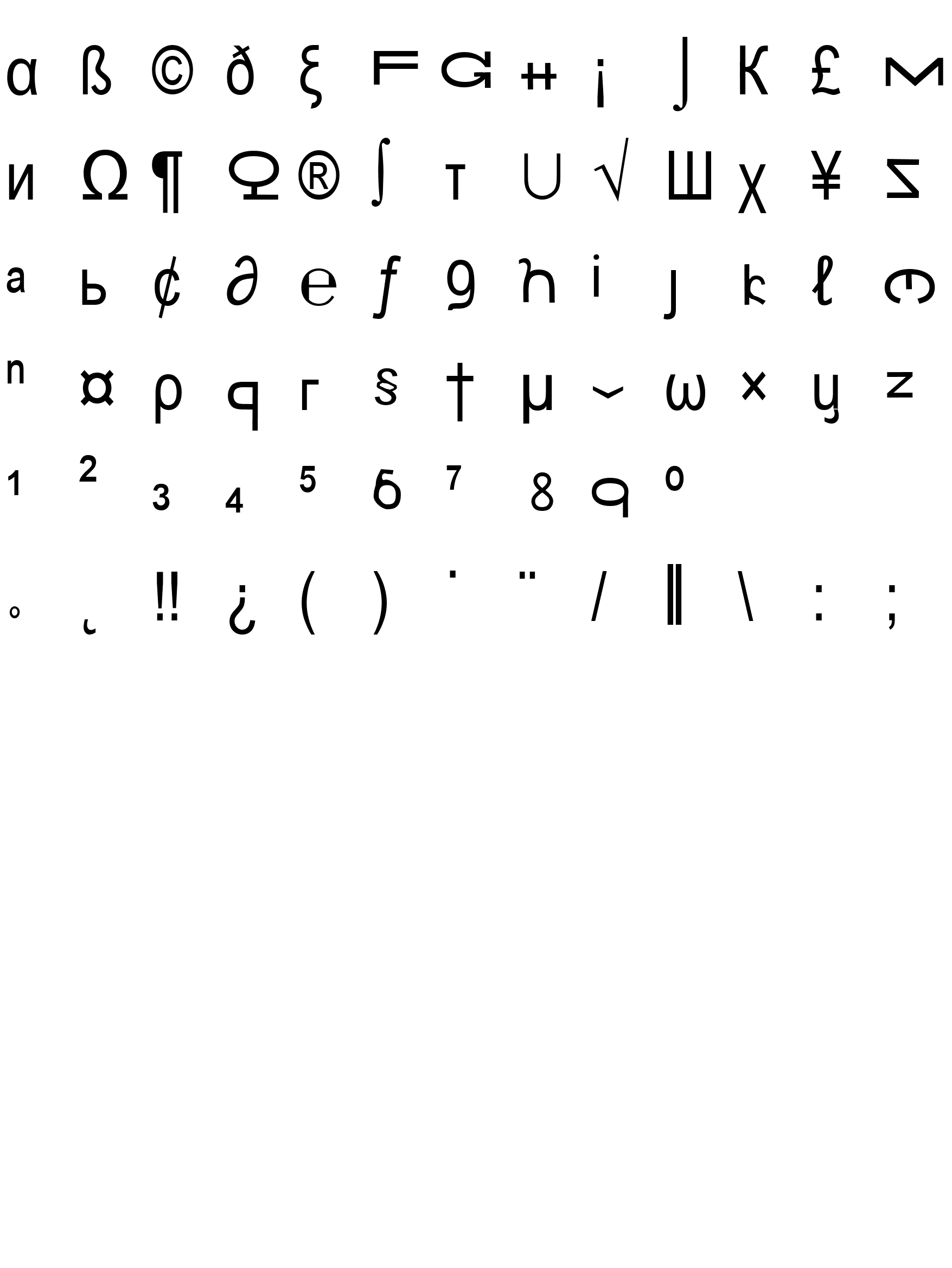 Шрифт Bungle City