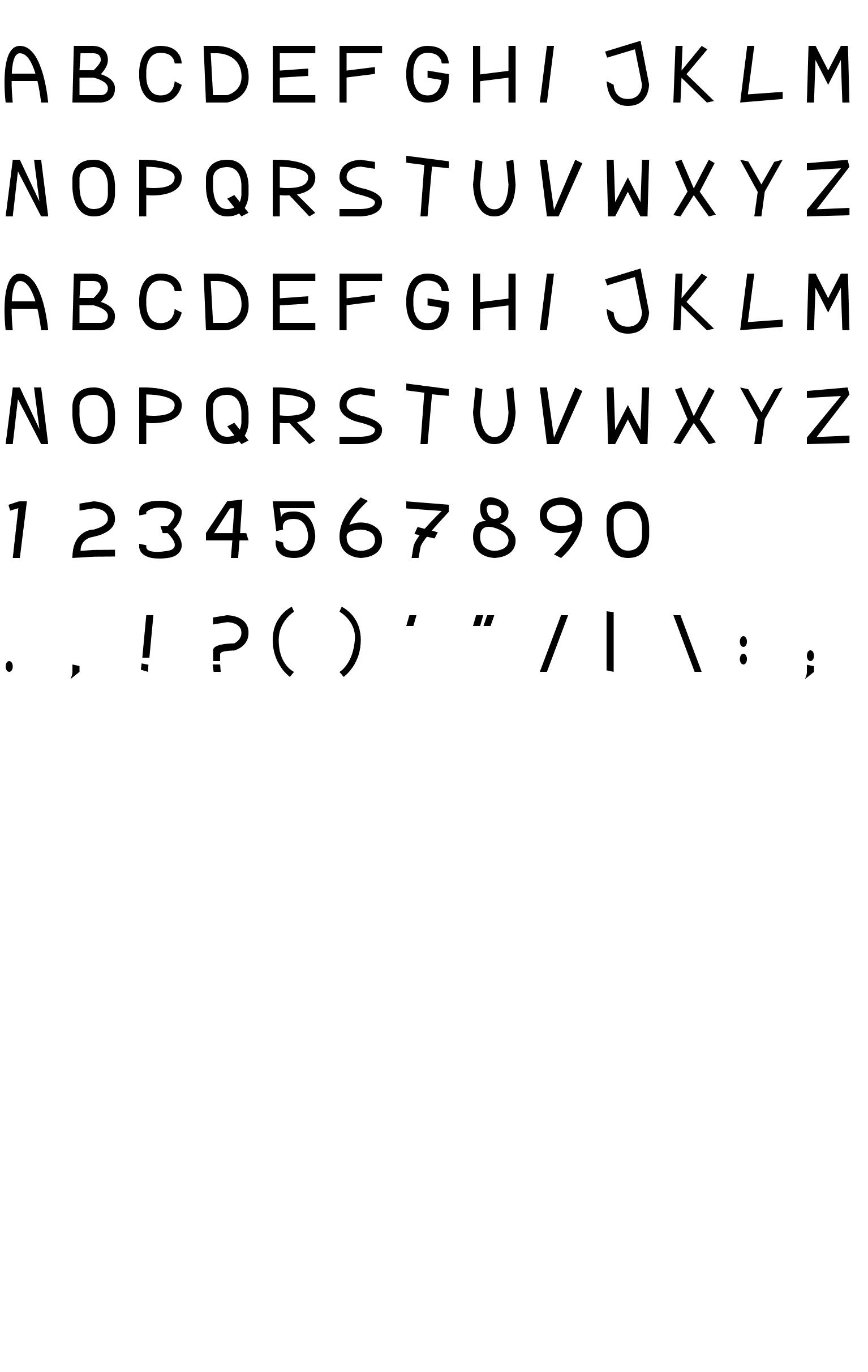 Шрифт TPF Rubber Ducky