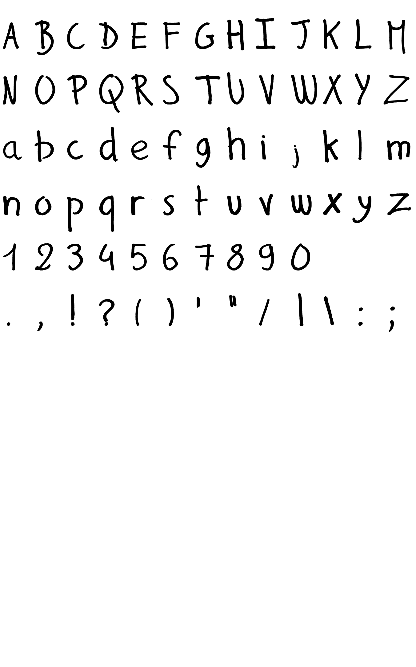 Шрифт Gilles' Comic Font