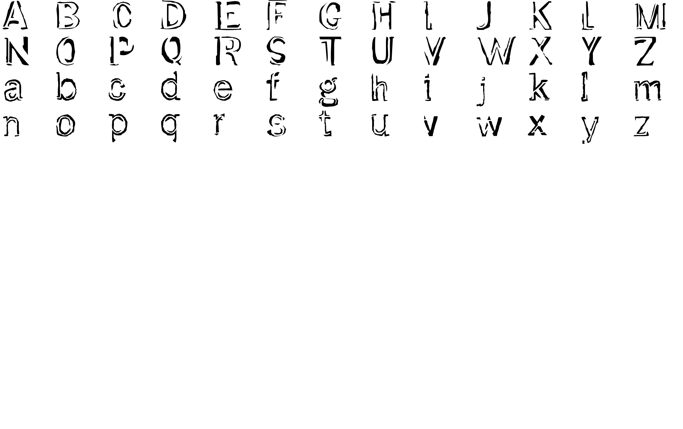 Шрифт Dirtfont