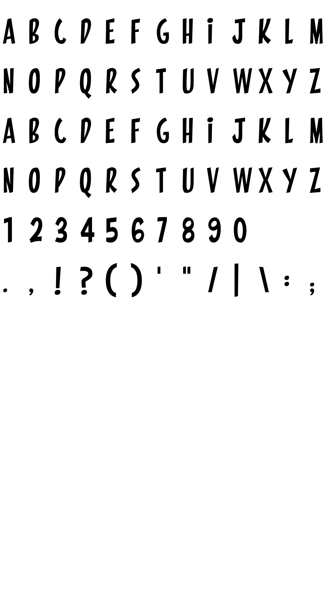 Шрифт PINTANINA