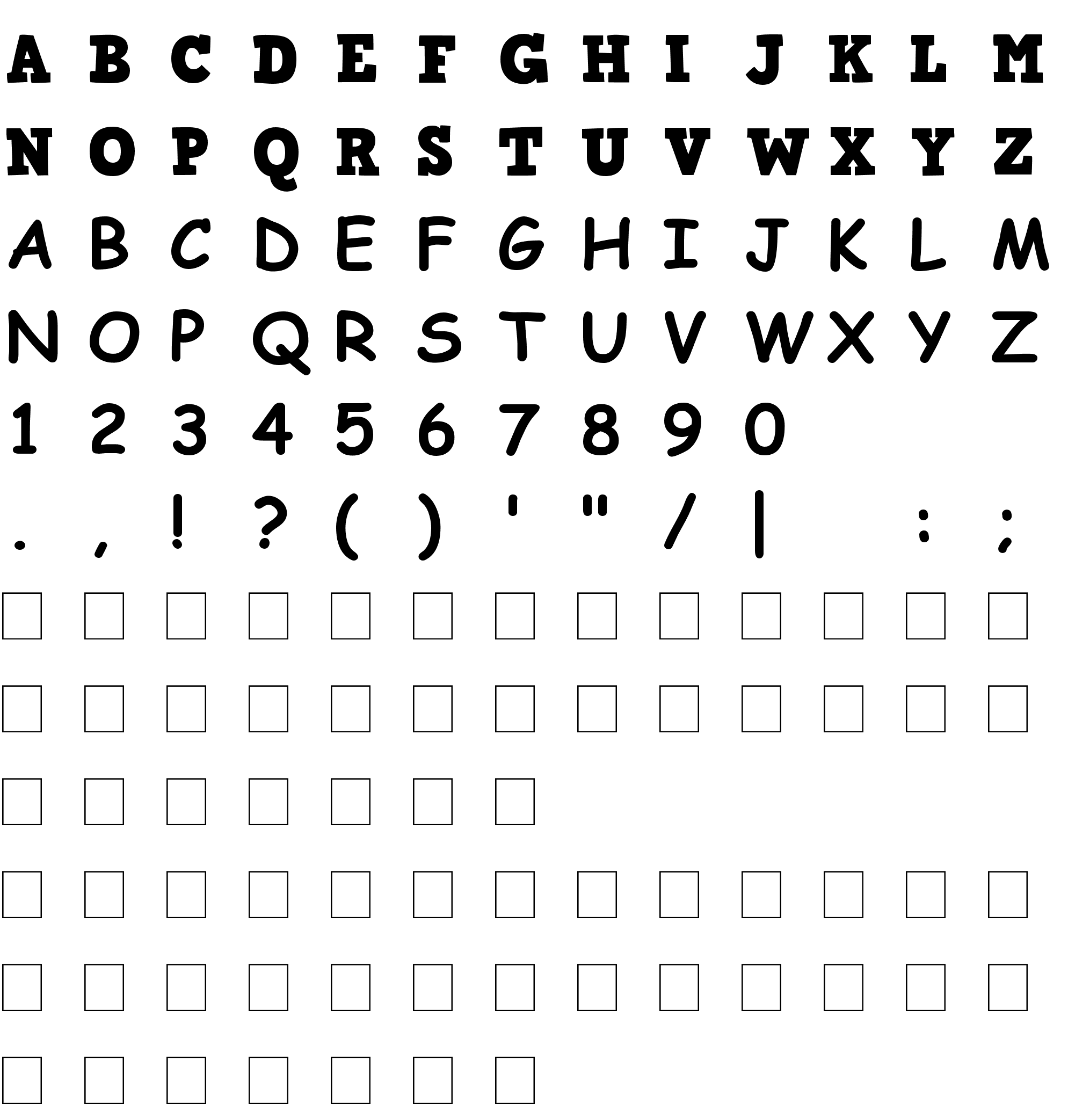 Шрифт HVD Comics Regular Pro