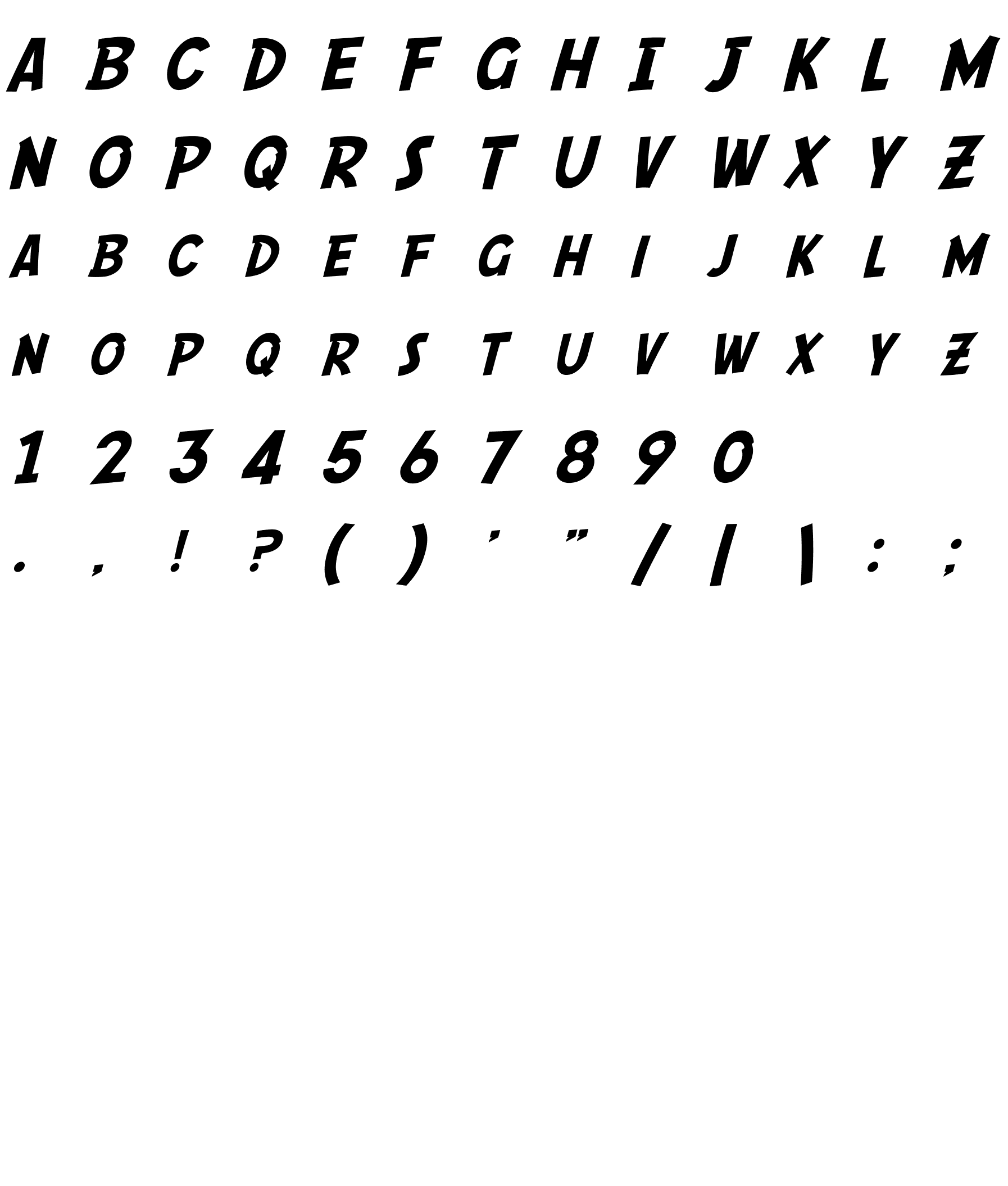 Шрифт SF Comic Script