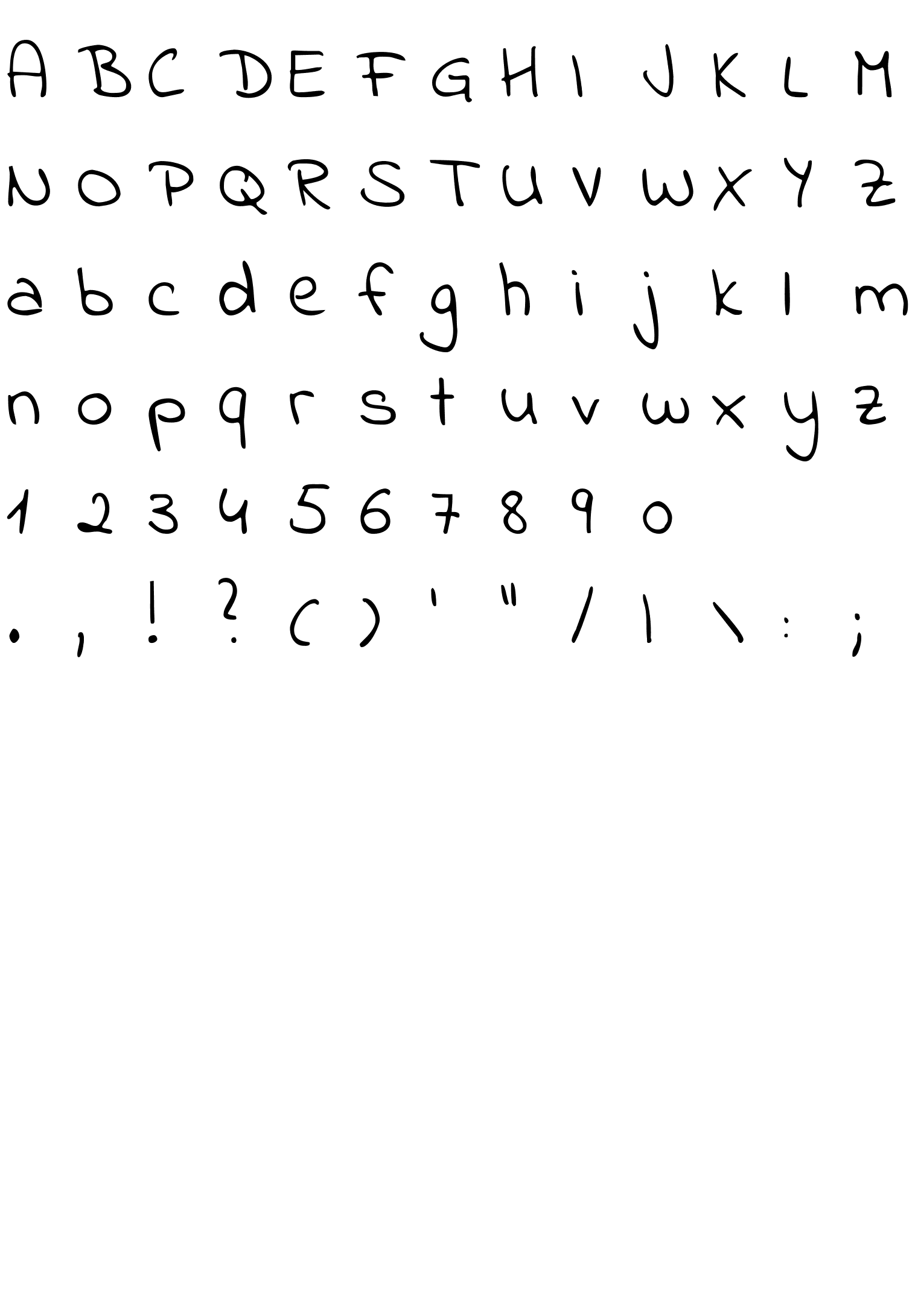 Шрифт Indie Flower