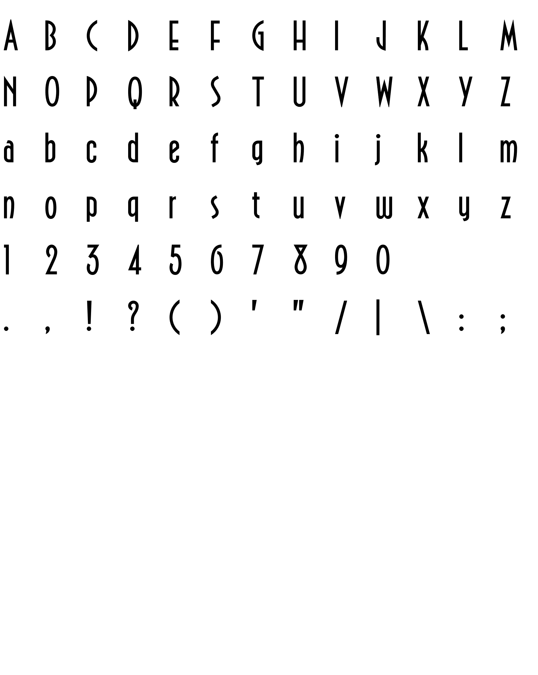 Шрифт JazzfestNF