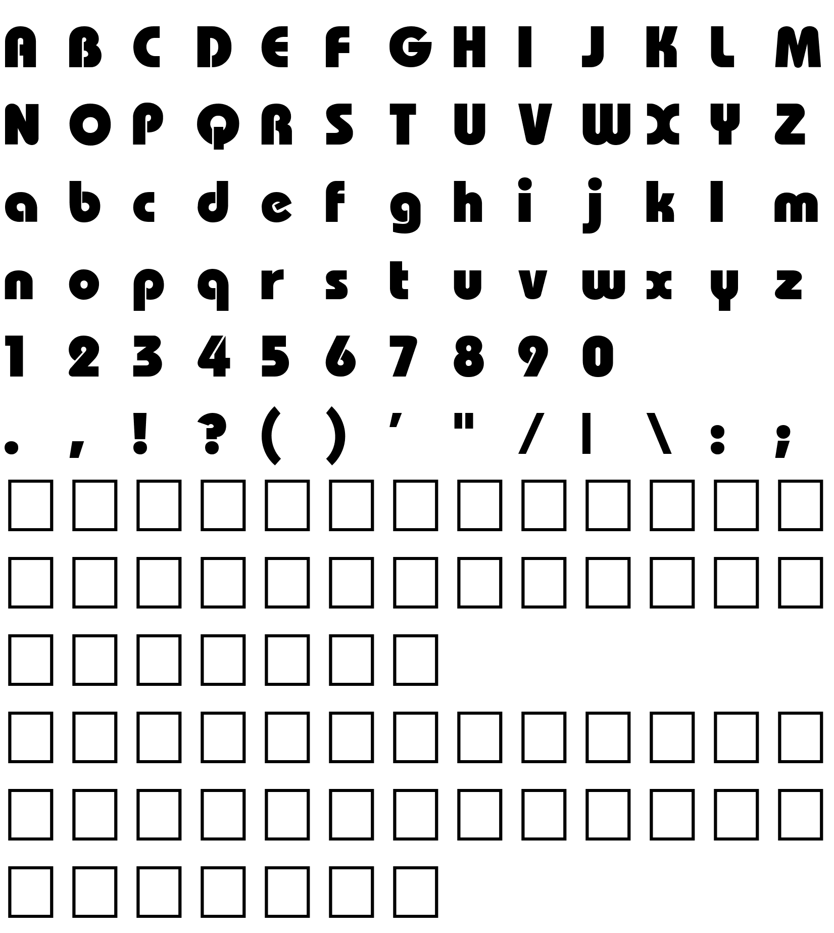 Шрифт Bauhaus-Light