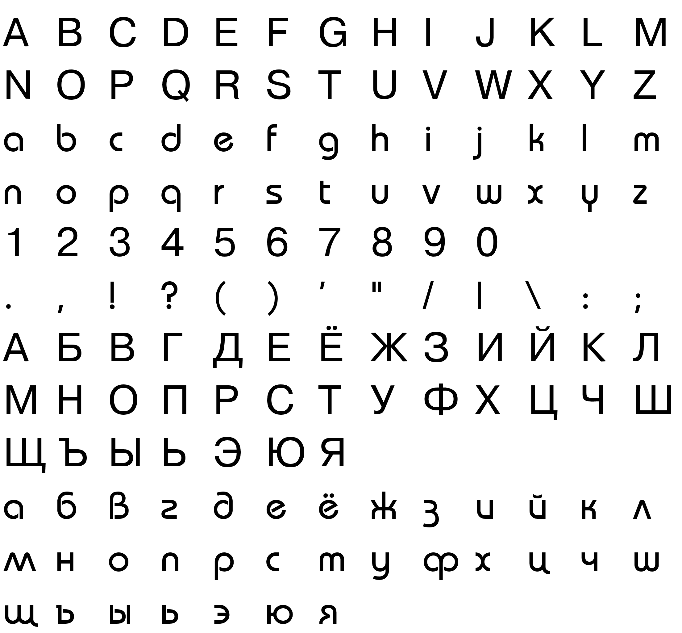 Шрифт Bahamas Pragmatica